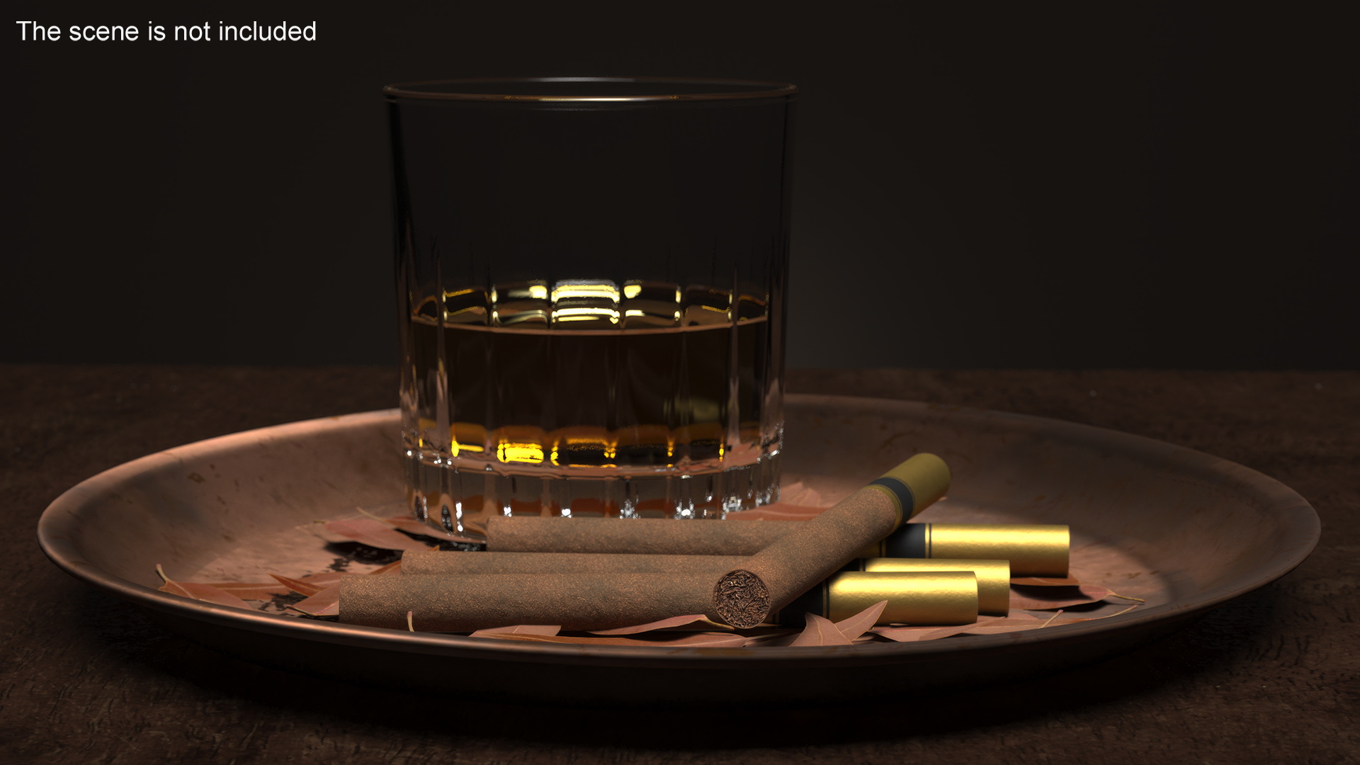 Filtered Cigar 3D model