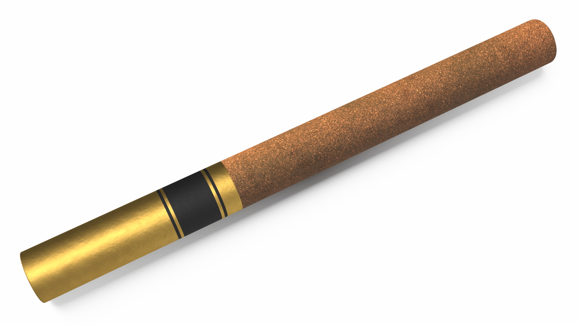 Filtered Cigar 3D model