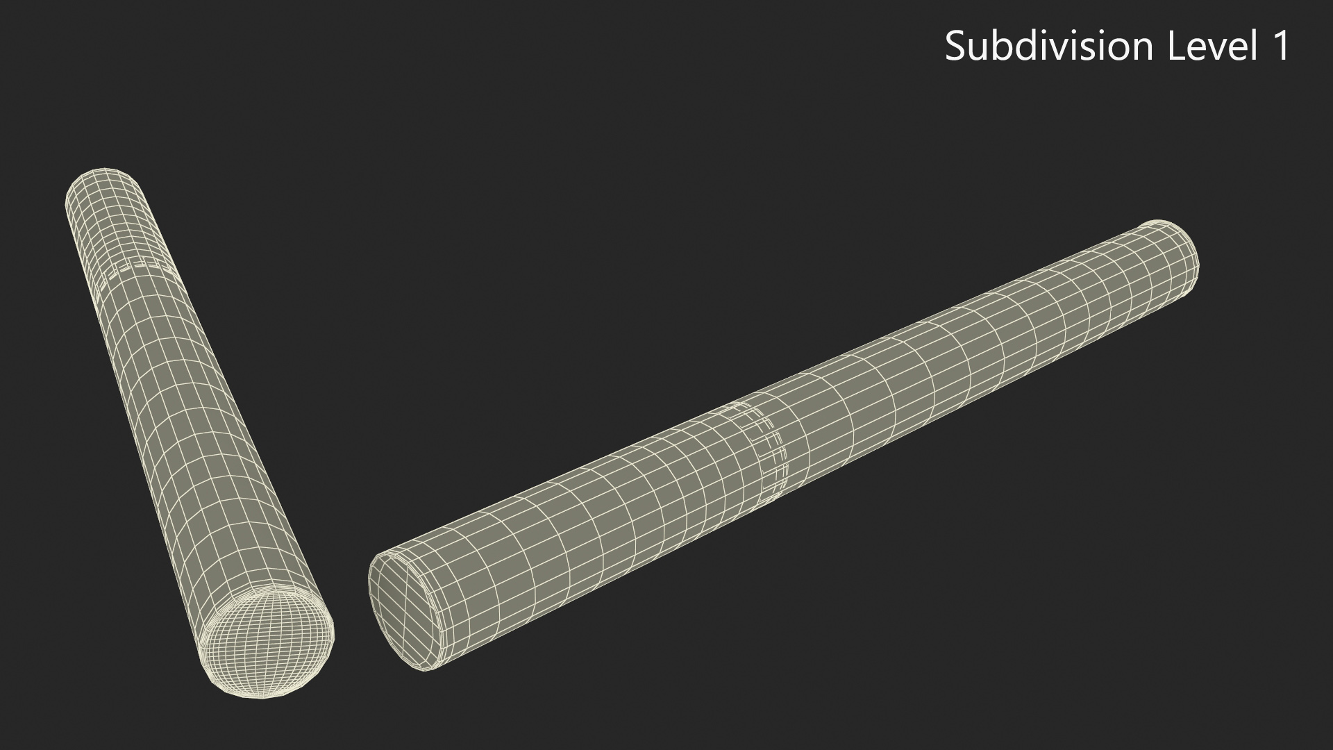 Filtered Cigar 3D model