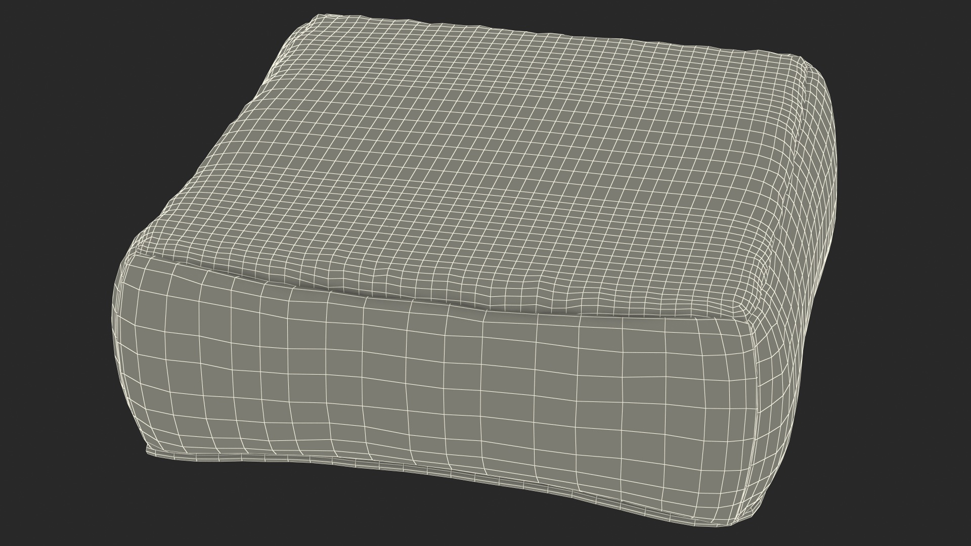 Chihuahua in Dog Bed with Fur 3D model