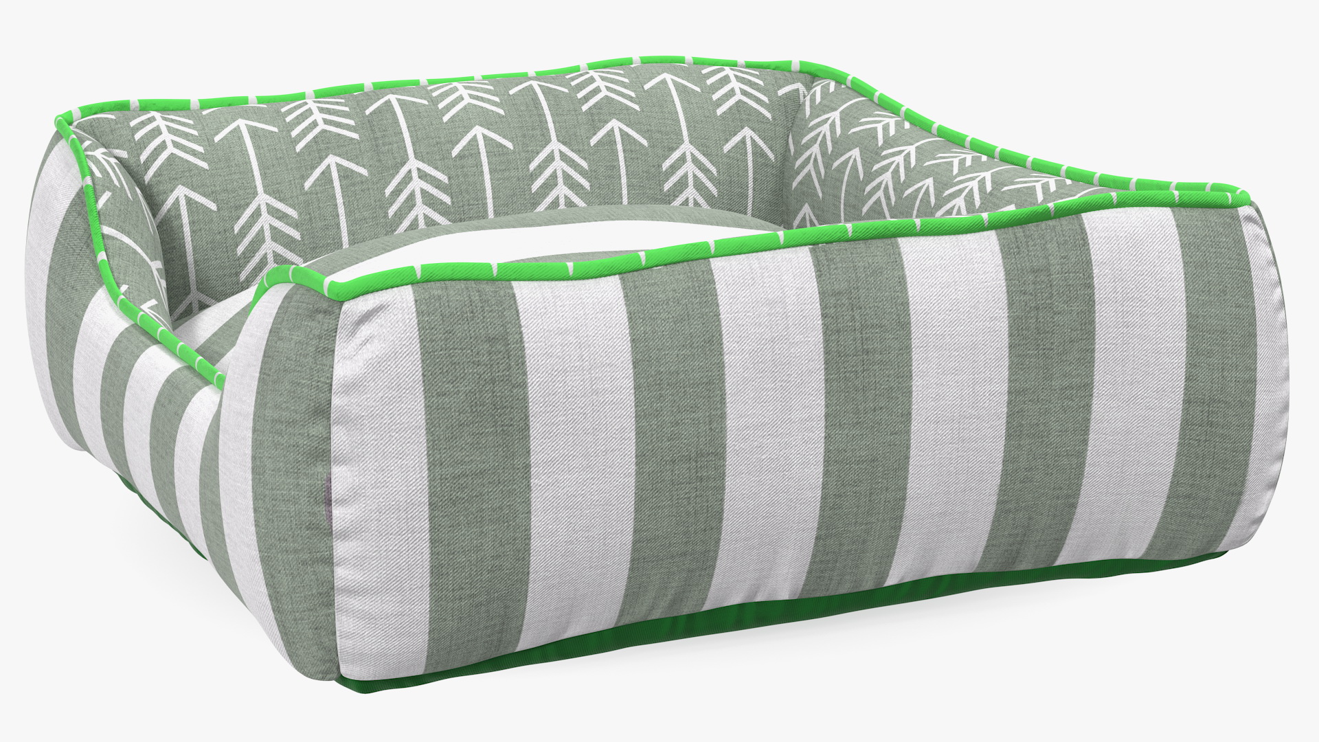 Chihuahua in Dog Bed with Fur 3D model