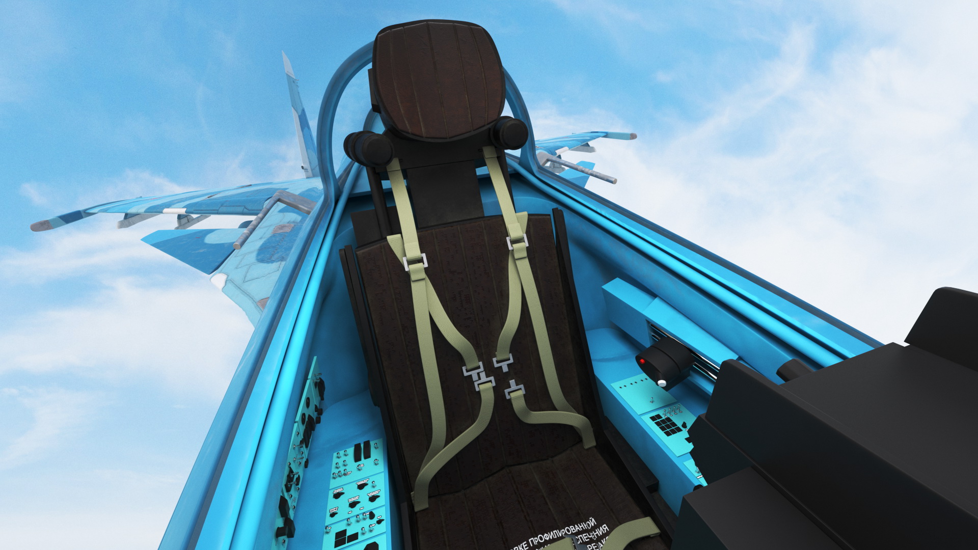 3D FlankerD Sukhoi Su-33 Multirole Fighter Rigged