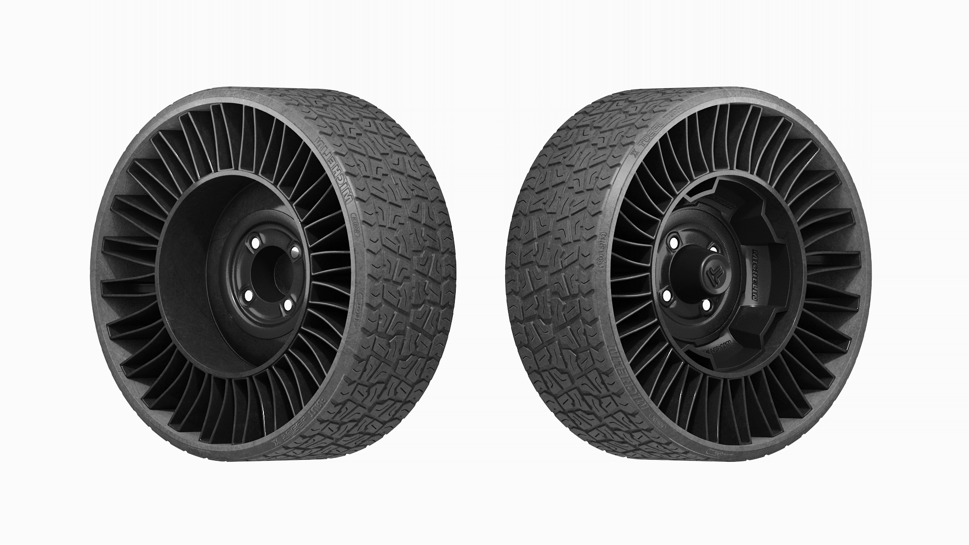3D model MICHELIN X Tweel TURF Tire for Golf Cart