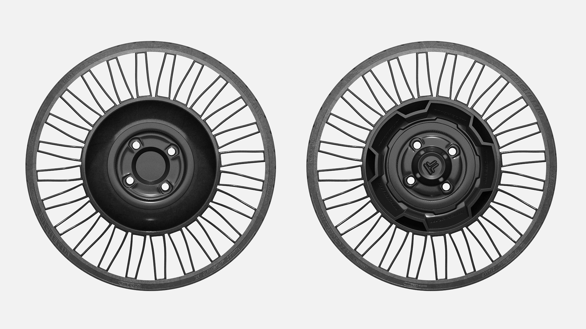 3D model MICHELIN X Tweel TURF Tire for Golf Cart