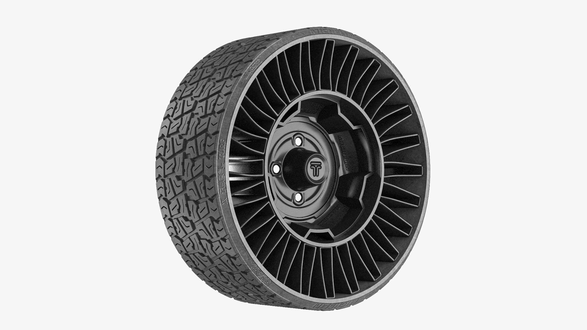 3D model MICHELIN X Tweel TURF Tire for Golf Cart