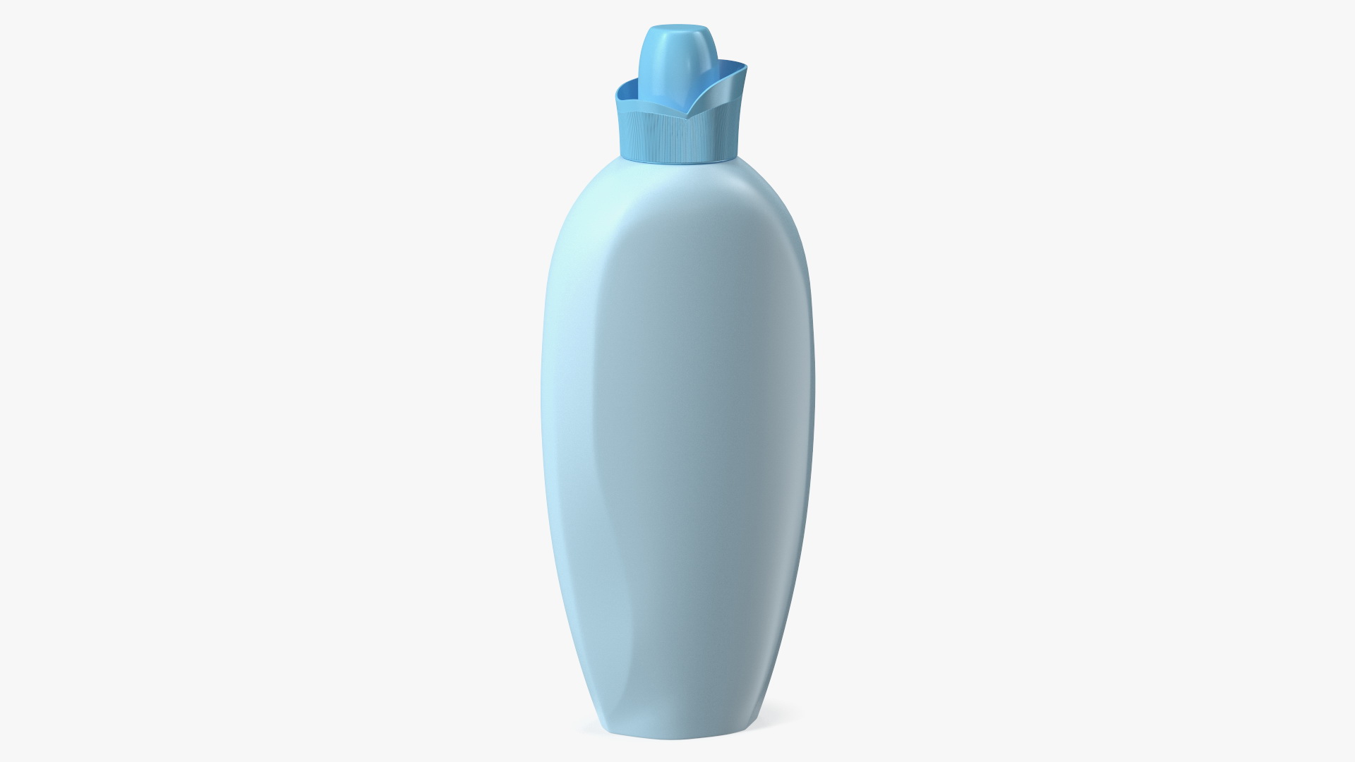 3D Liquid Fabric Softener Small Bottle Clear