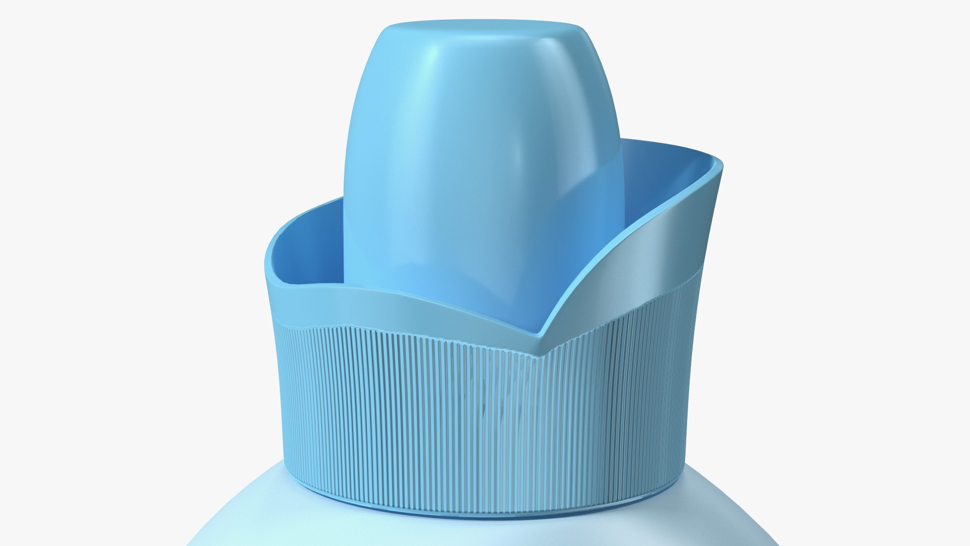 3D Liquid Fabric Softener Small Bottle Clear