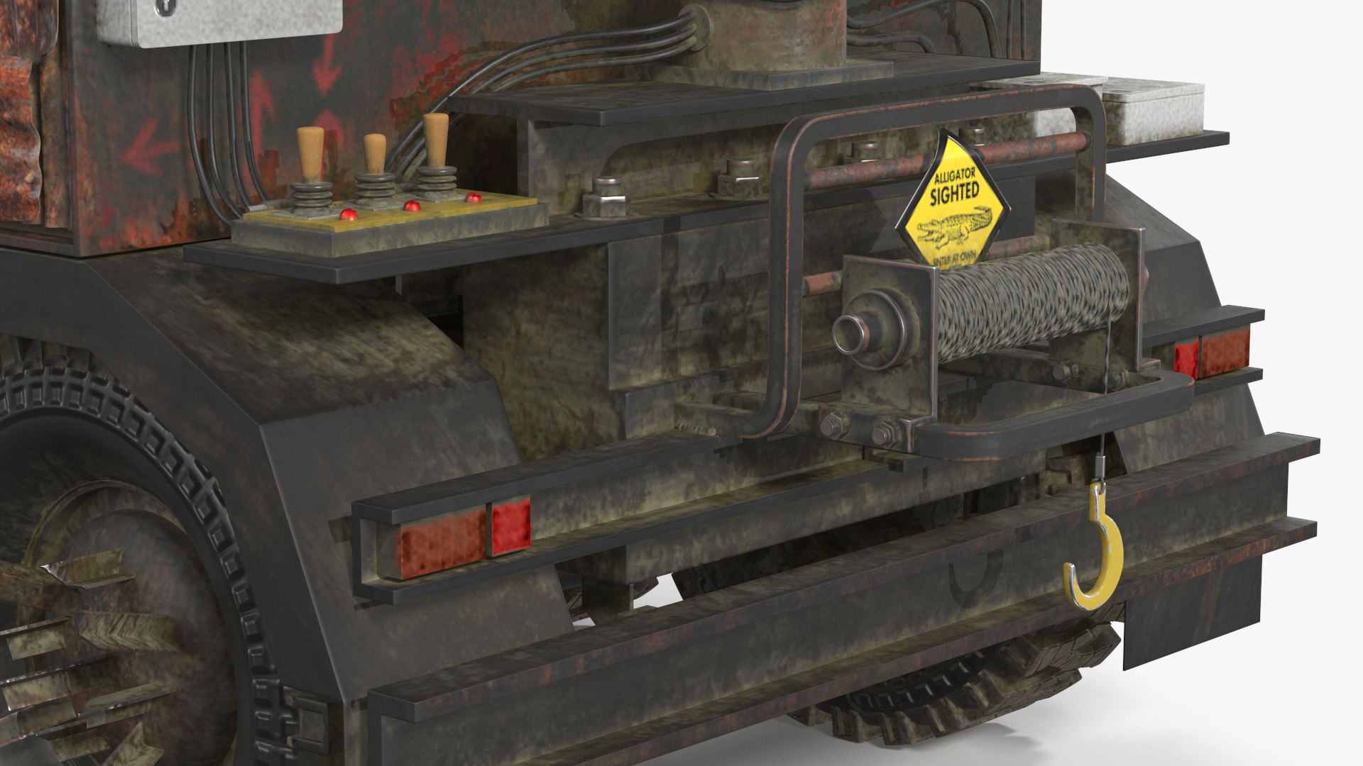 Apocalyptic Truck 3D