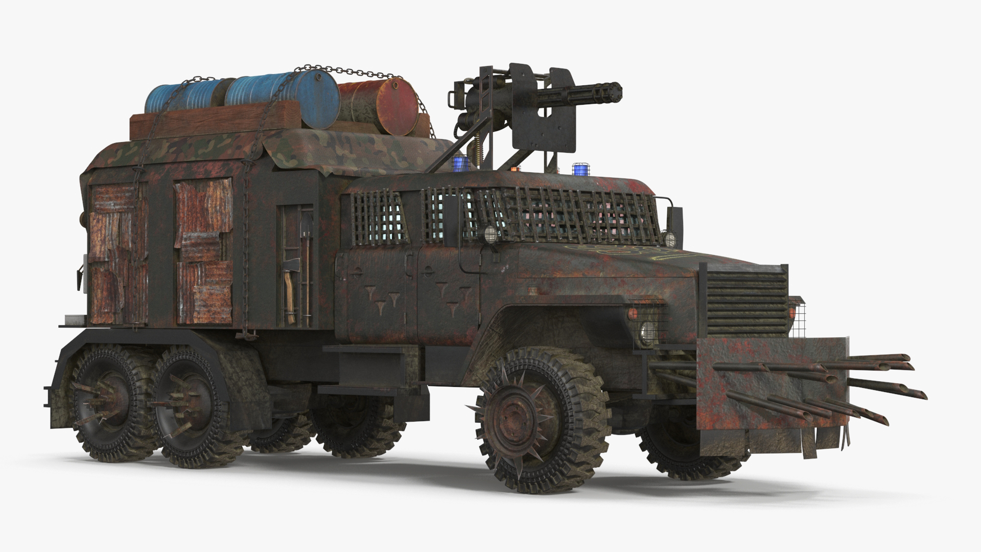Apocalyptic Truck 3D