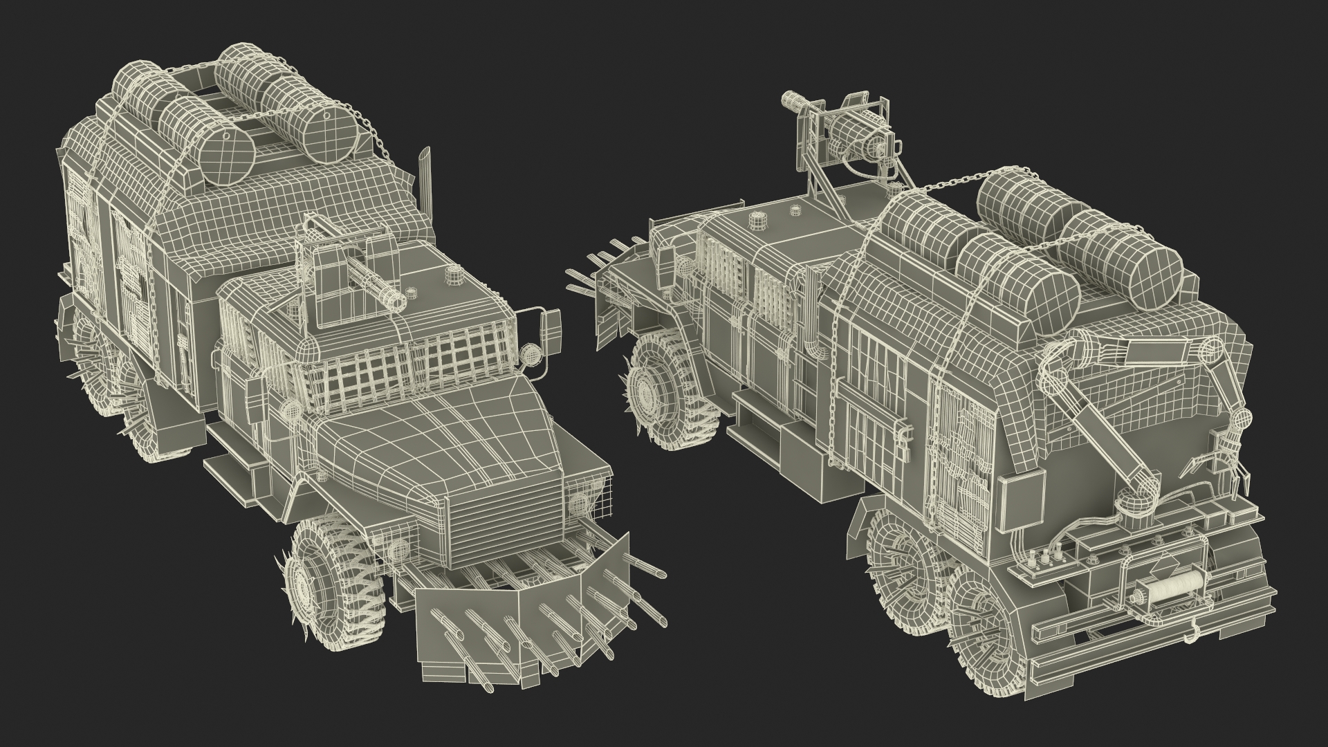 Apocalyptic Truck 3D