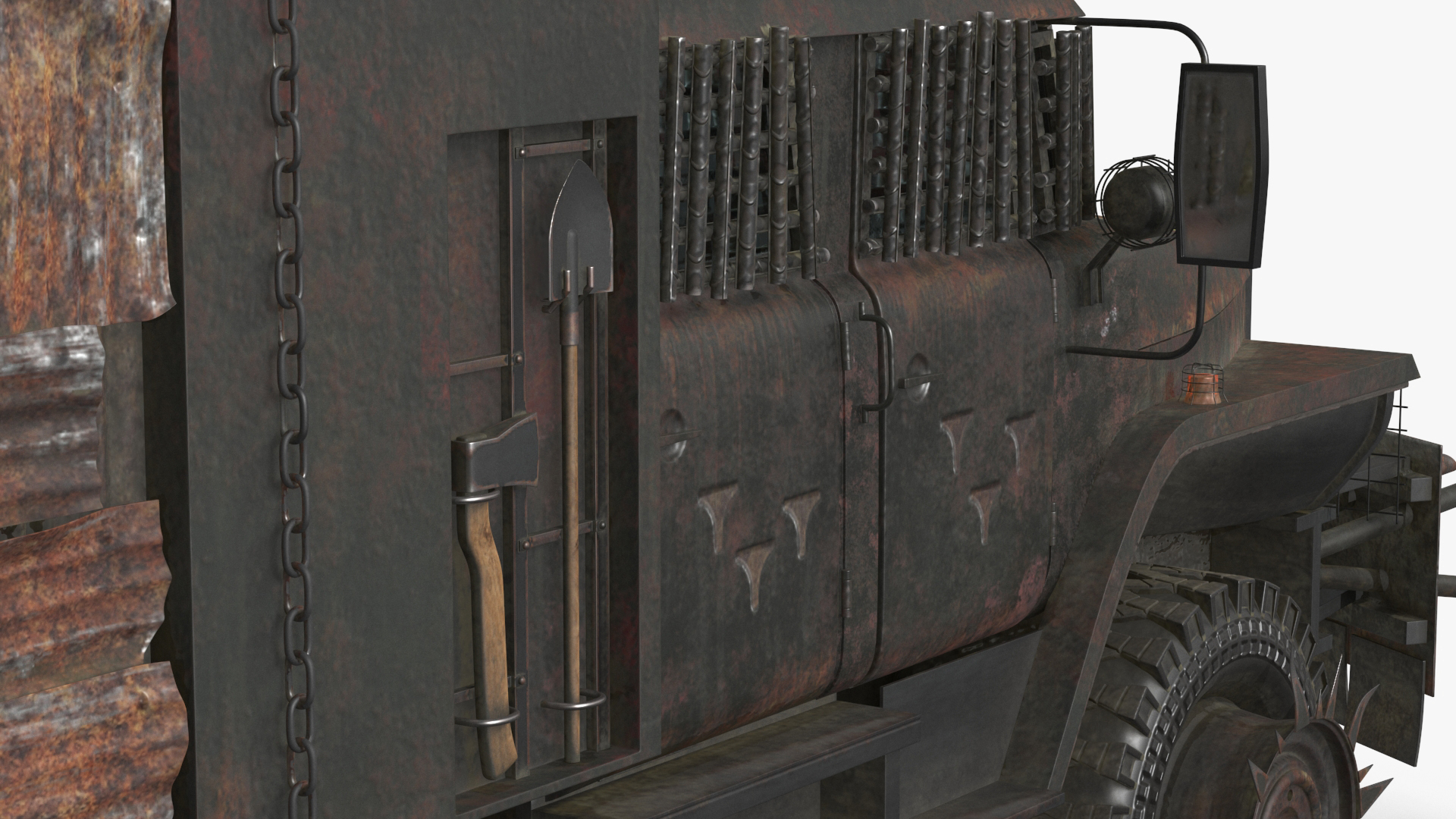 Apocalyptic Truck 3D