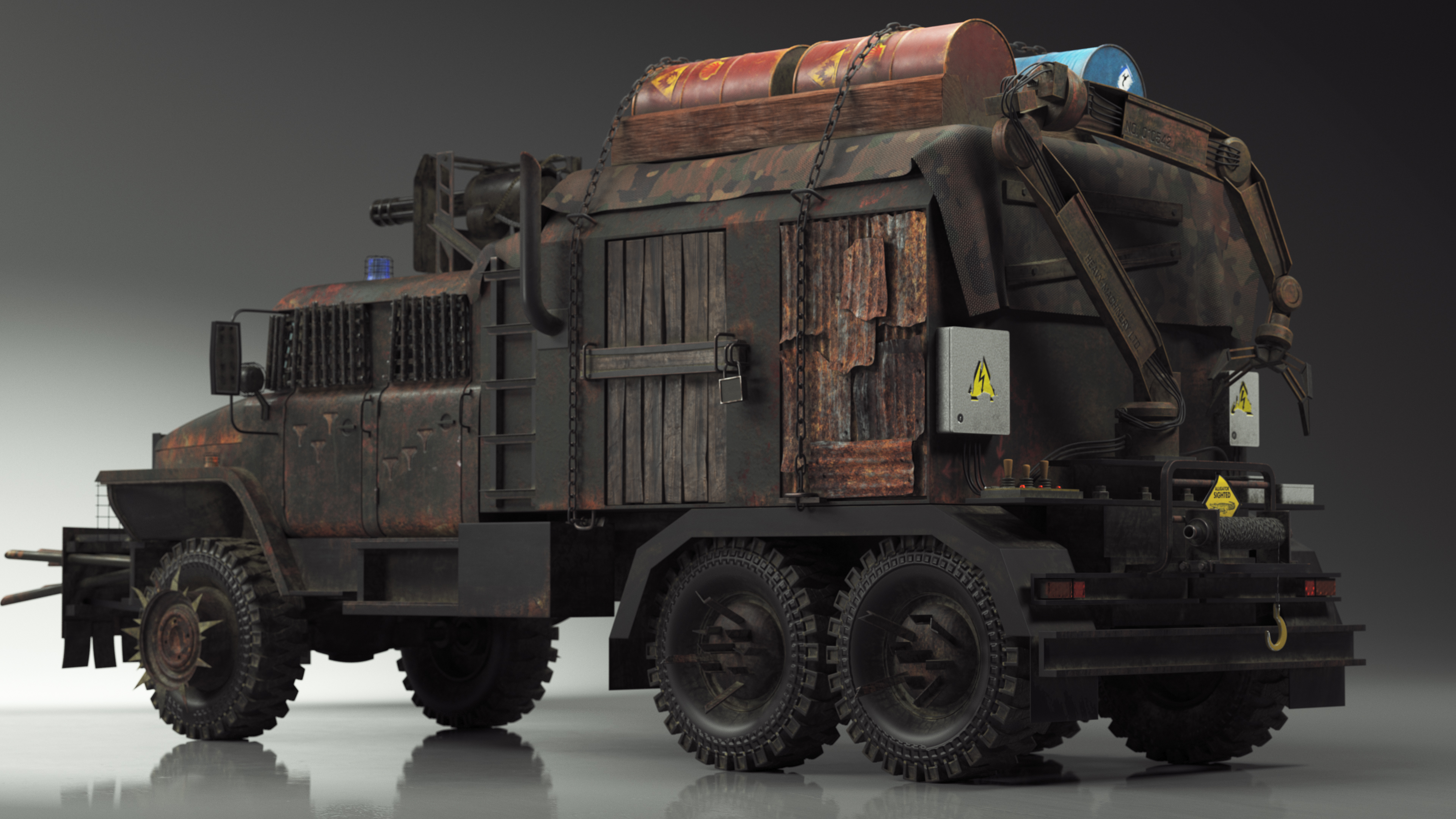 Apocalyptic Truck 3D