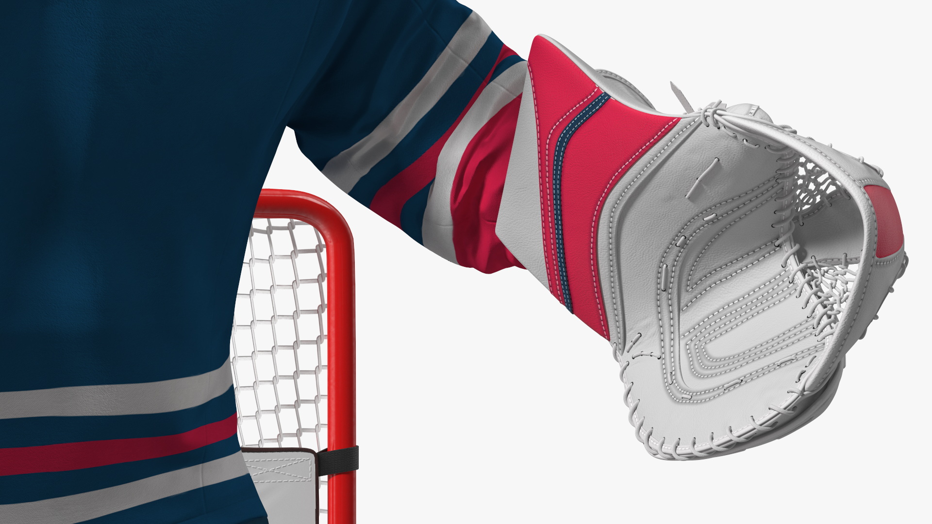 Hockey Goal Target NHL and Goalkeeper 3D