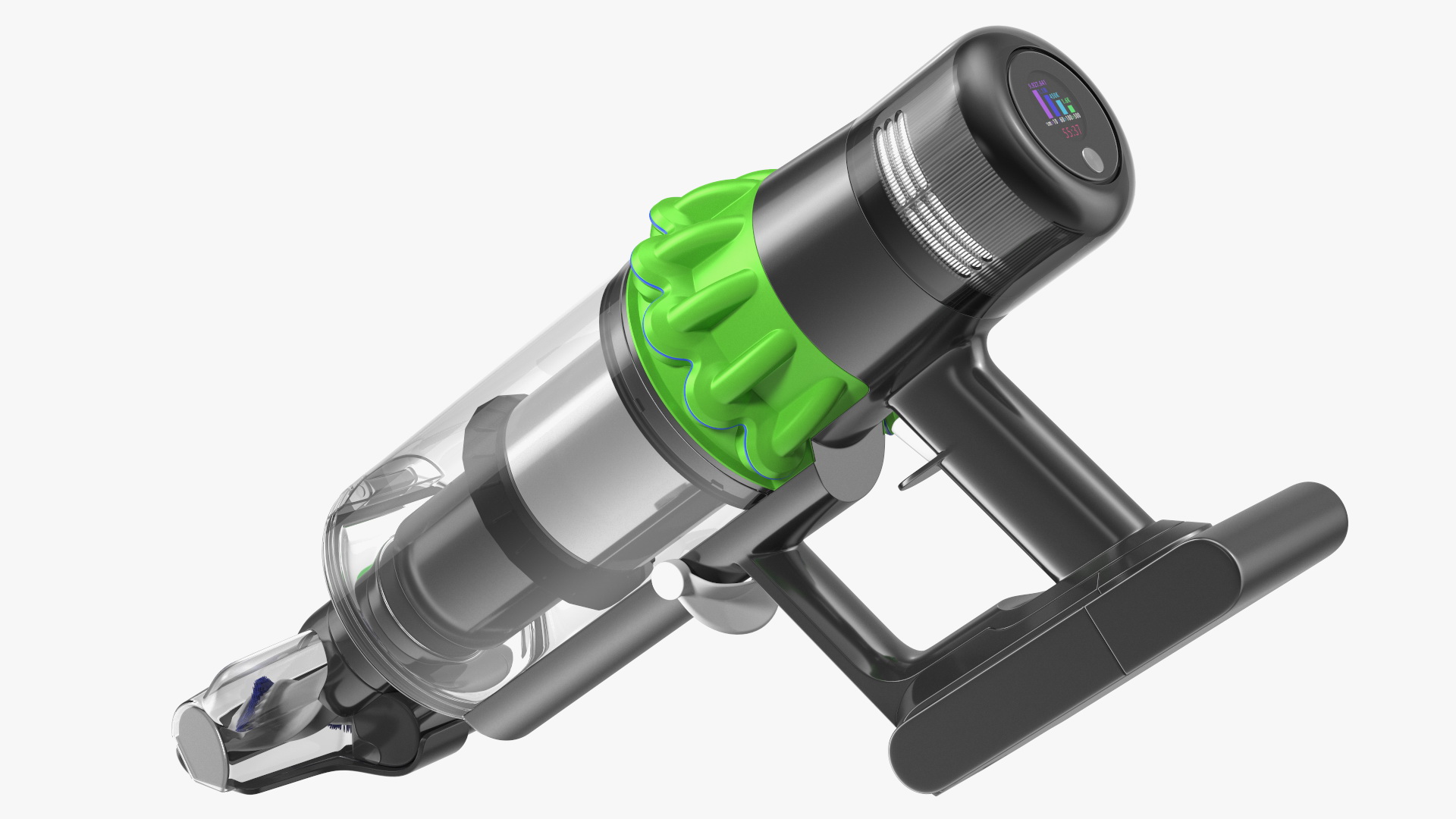 3D model Cordless Vacuum Cleaner with Screw Brush