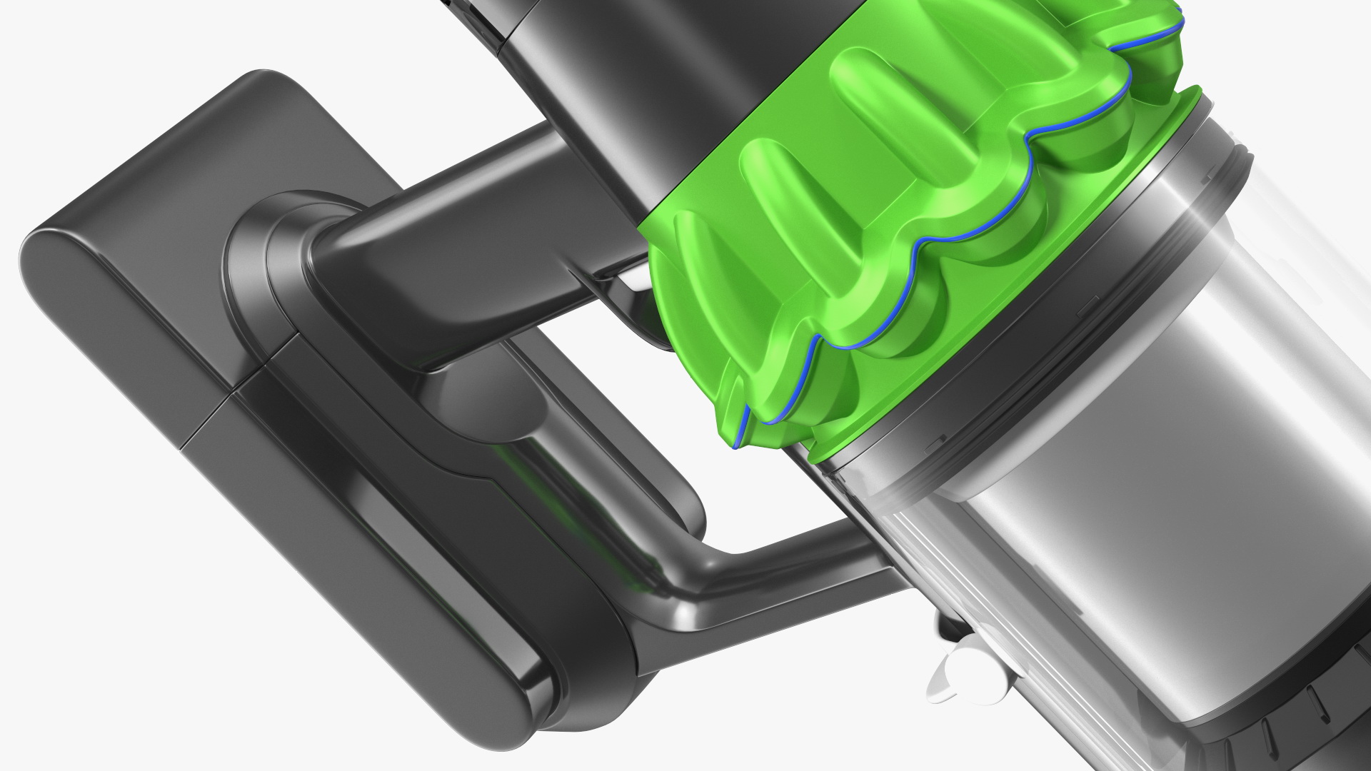 3D model Cordless Vacuum Cleaner with Screw Brush