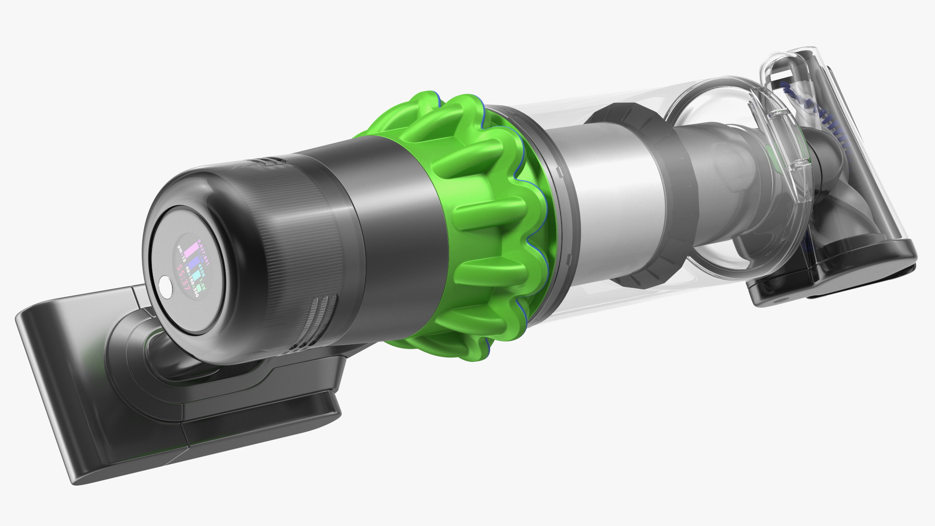 3D model Cordless Vacuum Cleaner with Screw Brush
