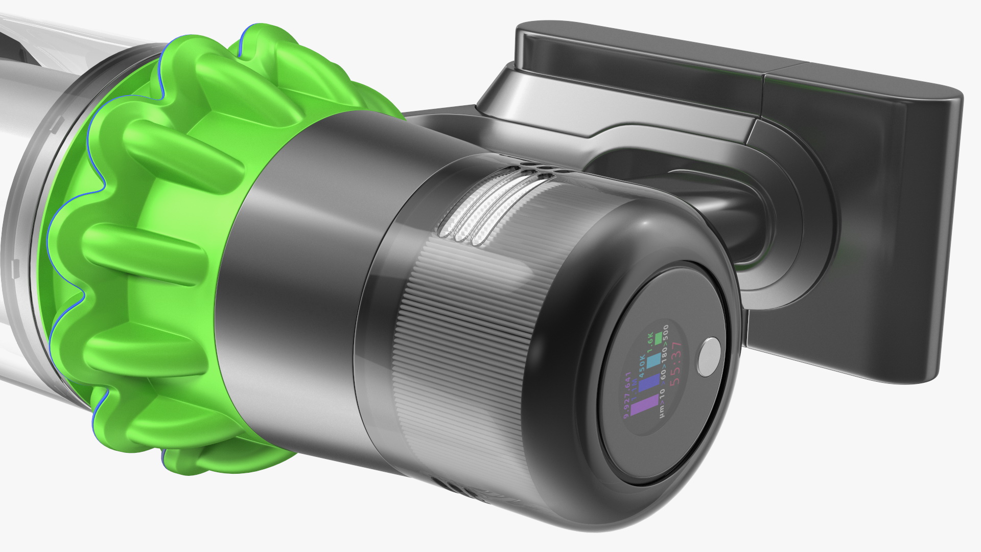 3D model Cordless Vacuum Cleaner with Screw Brush