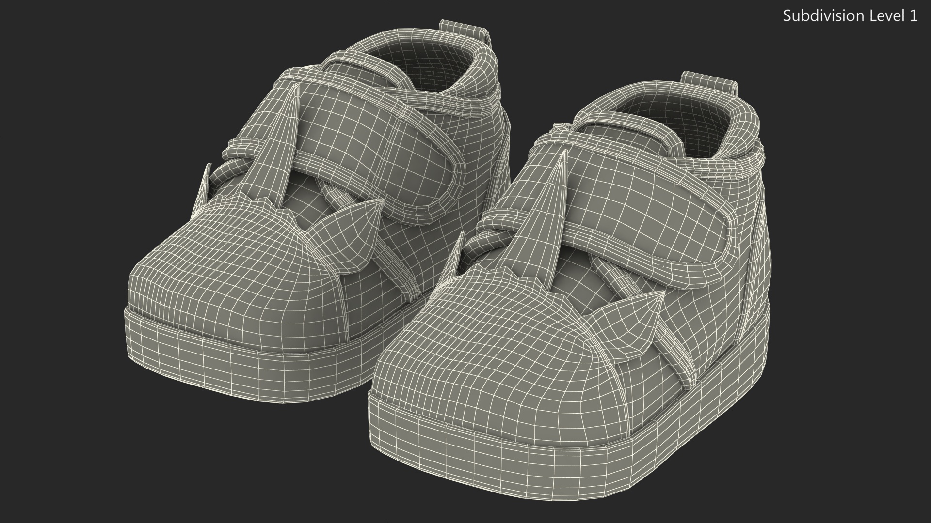3D Unicorn Baby Sneakers