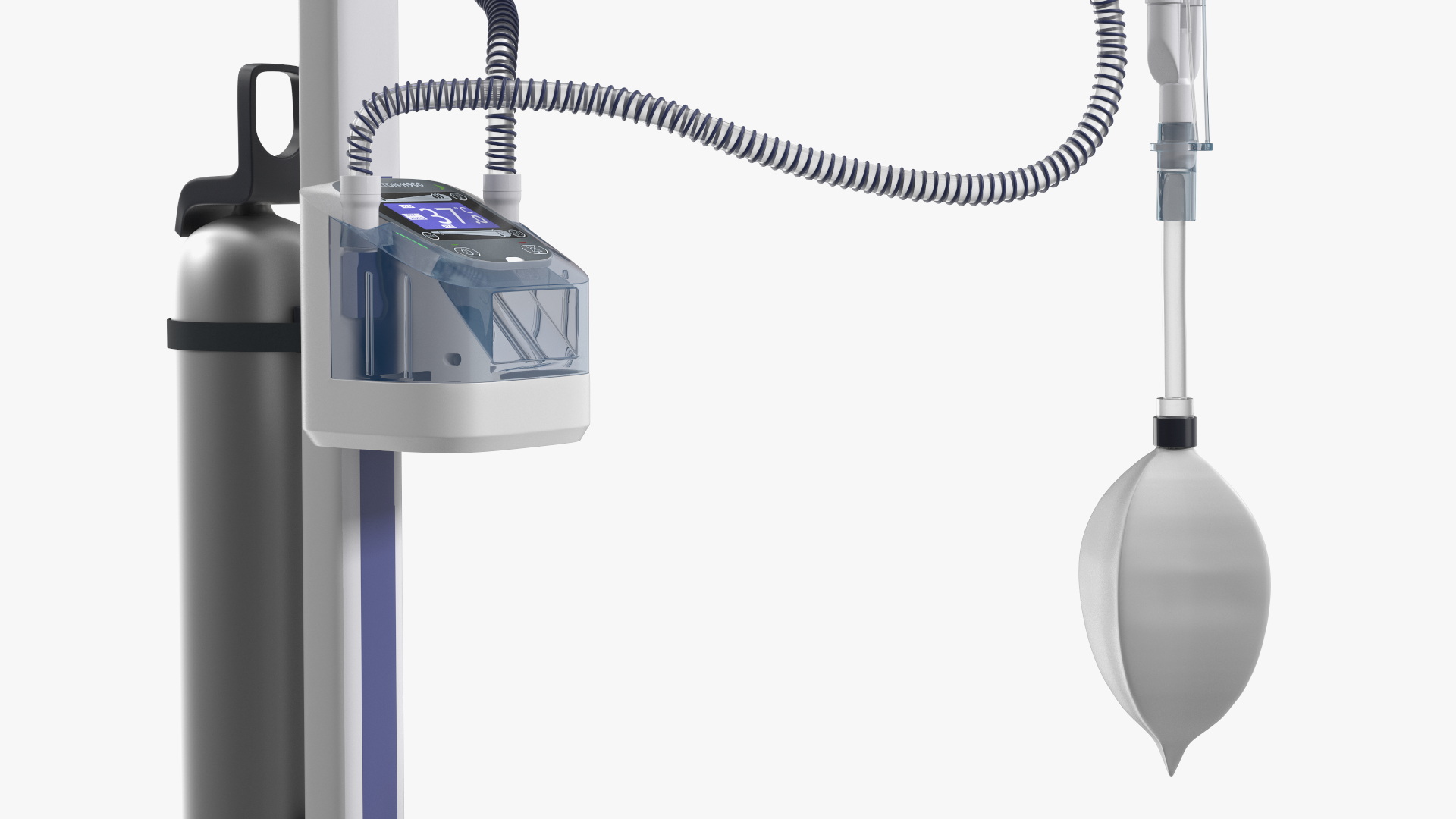 Mechanical Ventilation Apparatus HAMILTON-C1 3D model