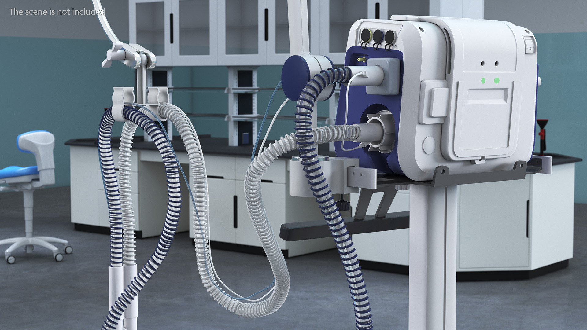 Mechanical Ventilation Apparatus HAMILTON-C1 3D model