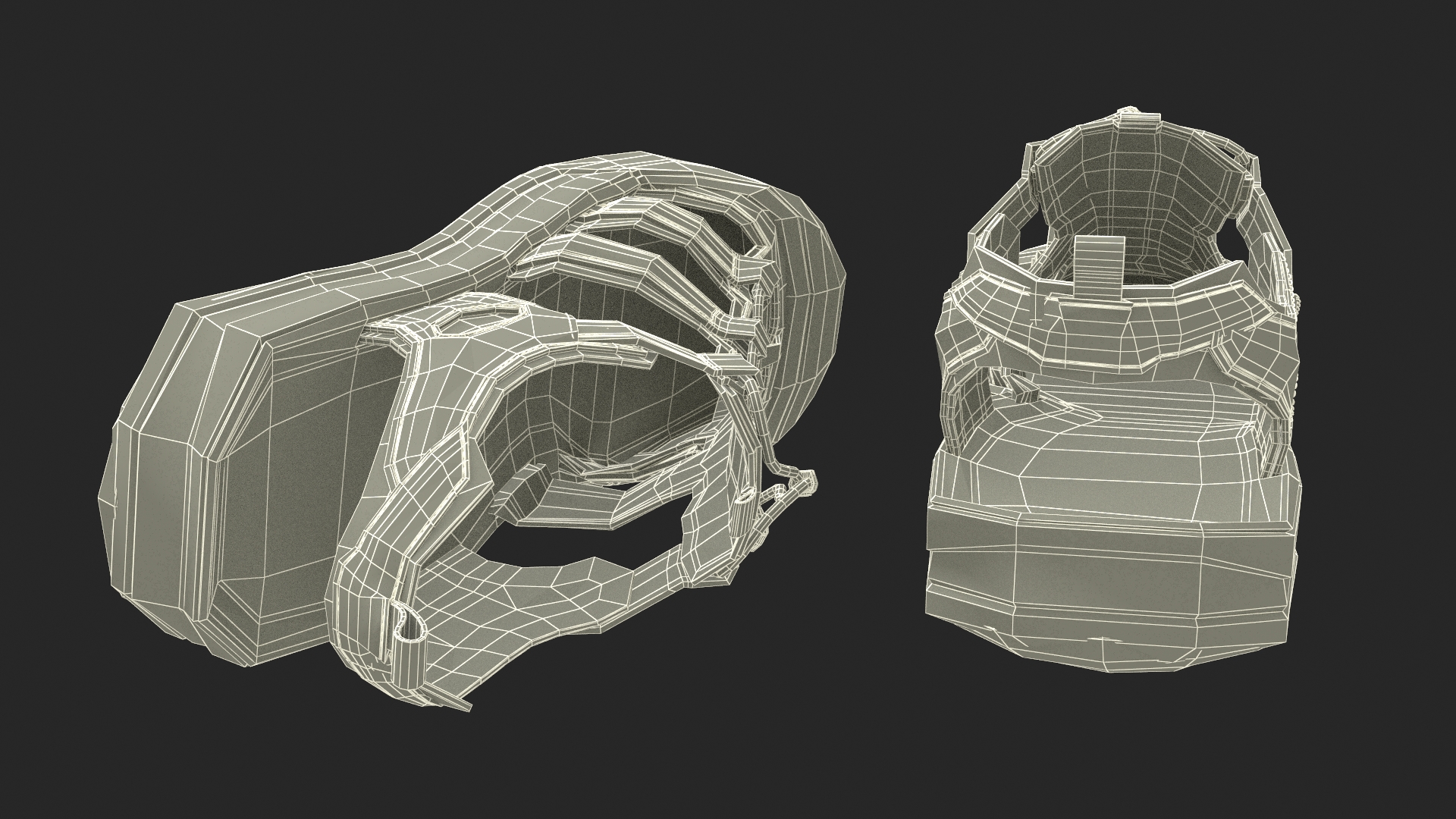 3D model Outdoor Adventure Sandals