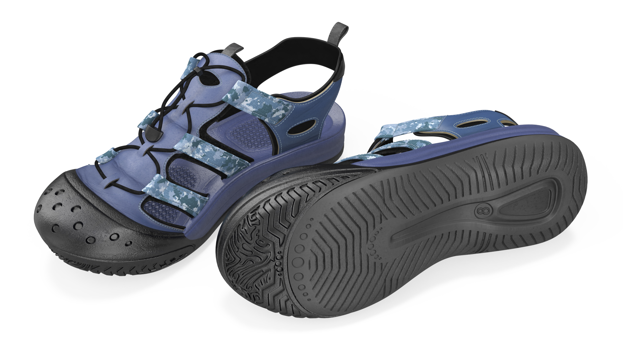 3D model Outdoor Adventure Sandals