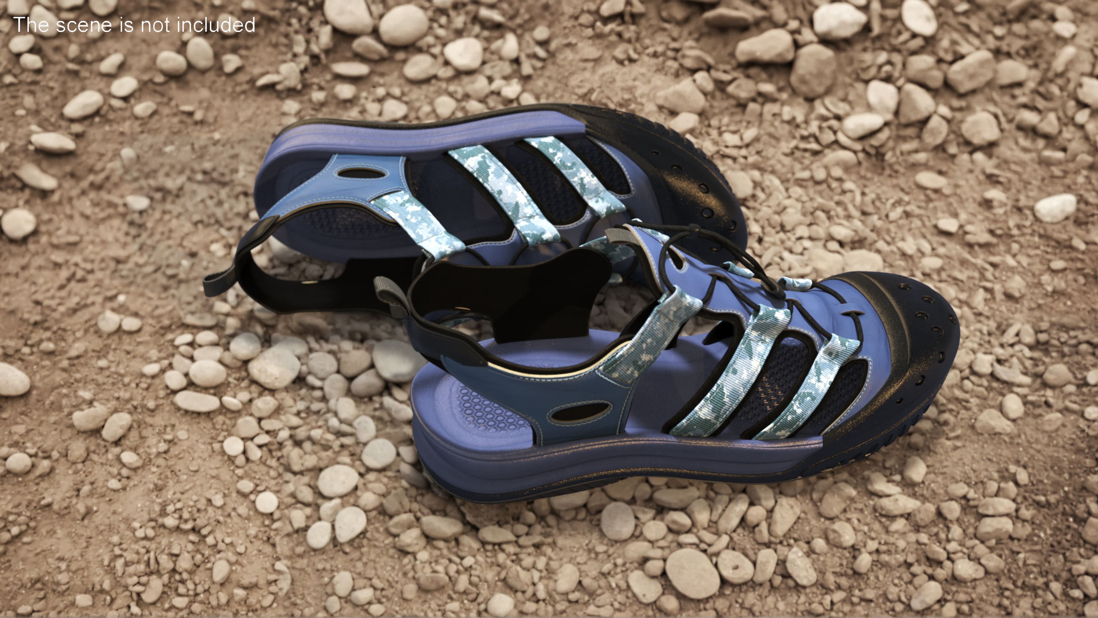3D model Outdoor Adventure Sandals