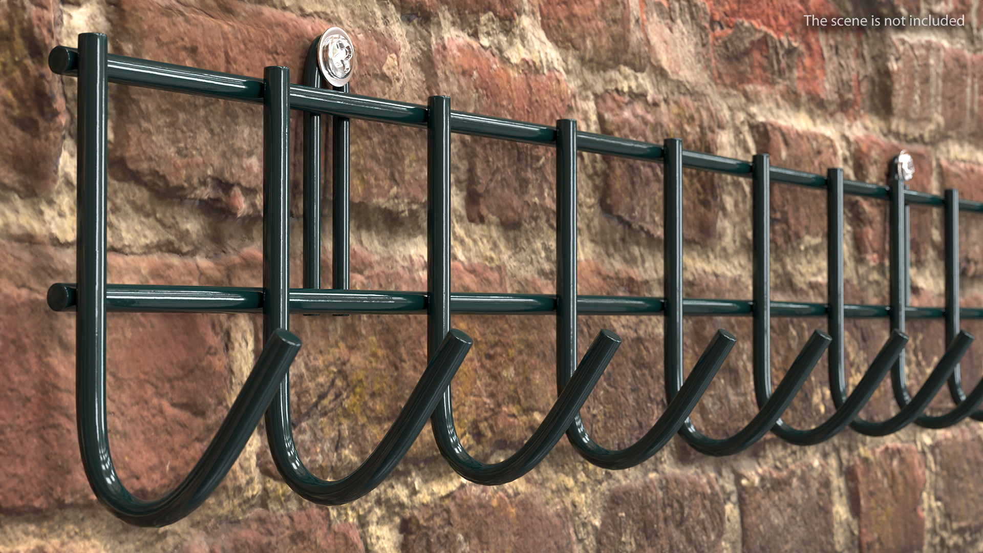 3D Wall Mounted Garage Storage Hooks model