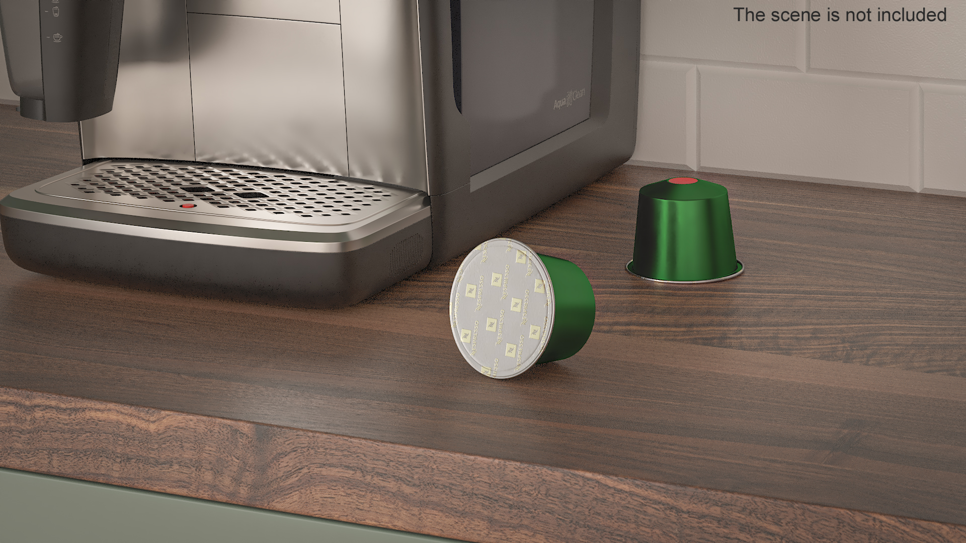 Nespresso Coffee Capsule 3D model