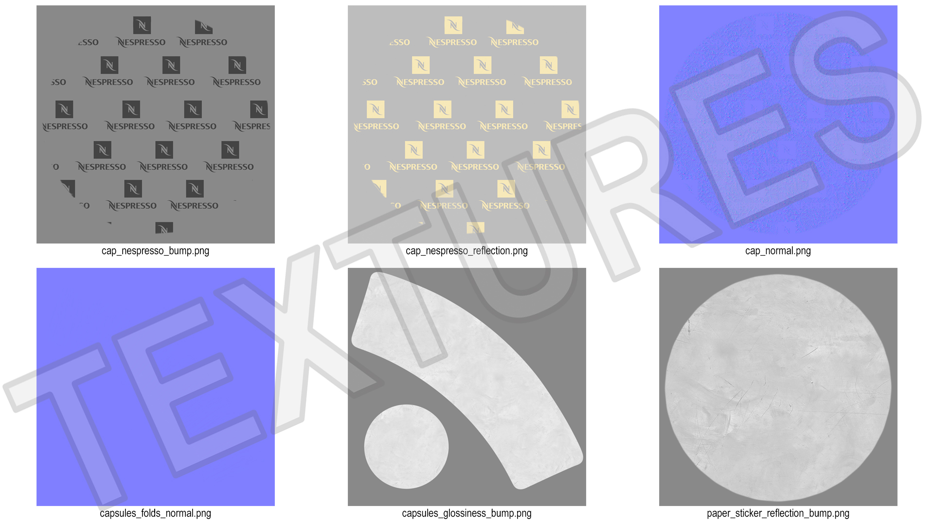 Nespresso Coffee Capsule 3D model