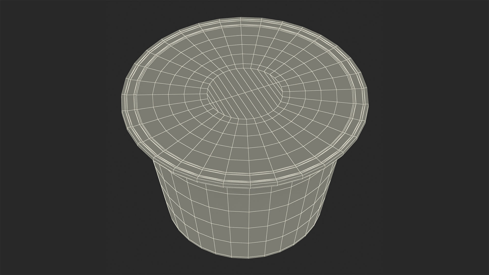 Nespresso Coffee Capsule 3D model