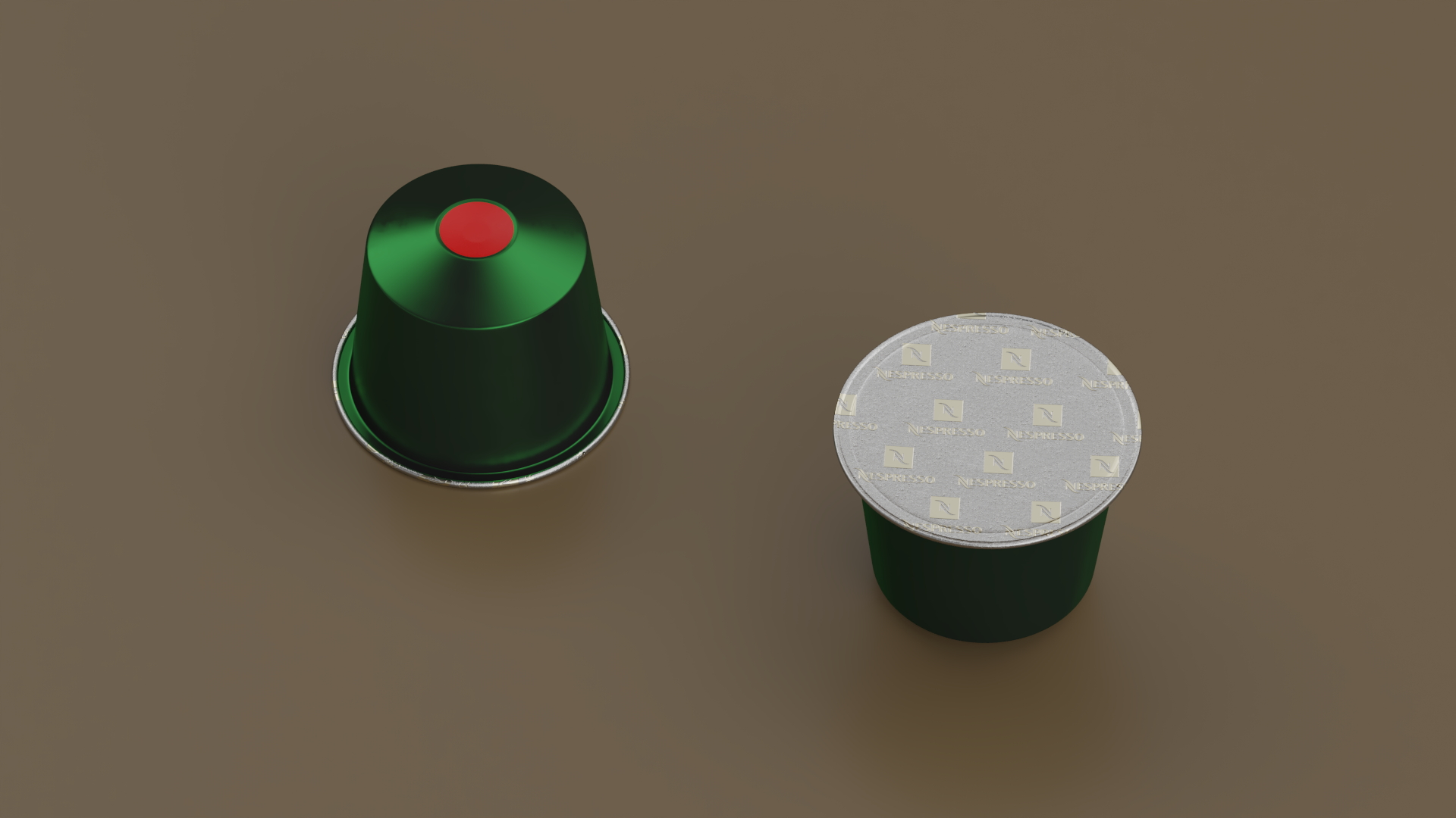 Nespresso Coffee Capsule 3D model