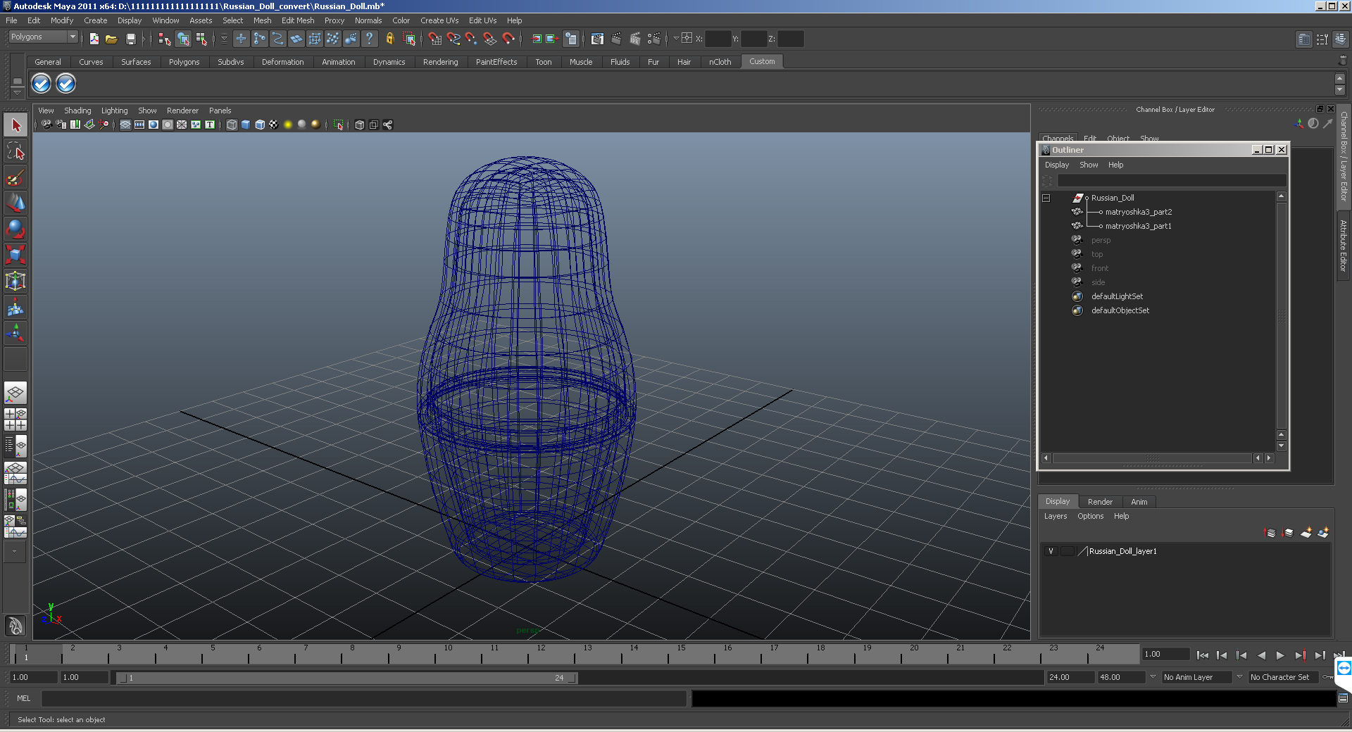 Russian Doll 3D
