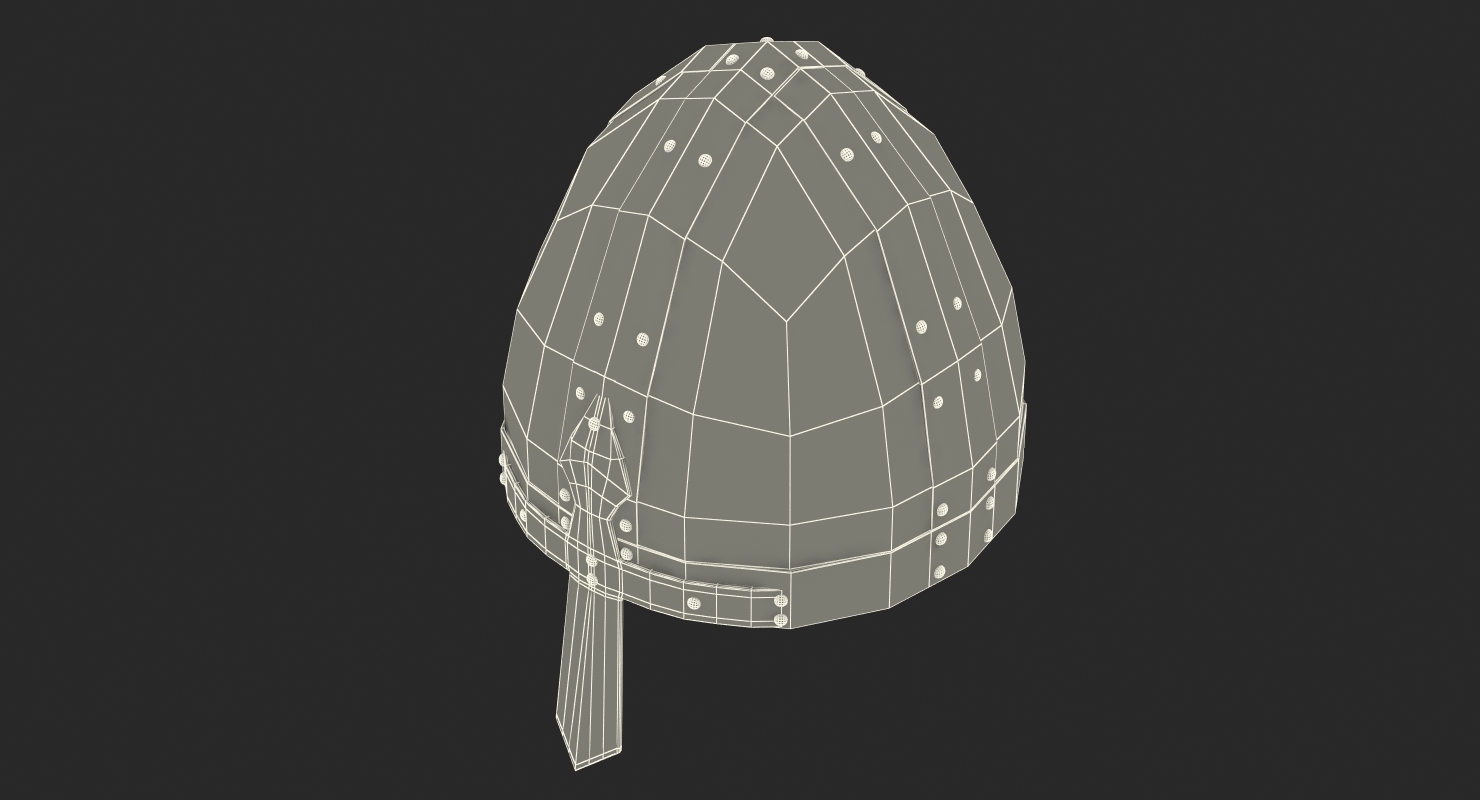3D Norman Helmet model