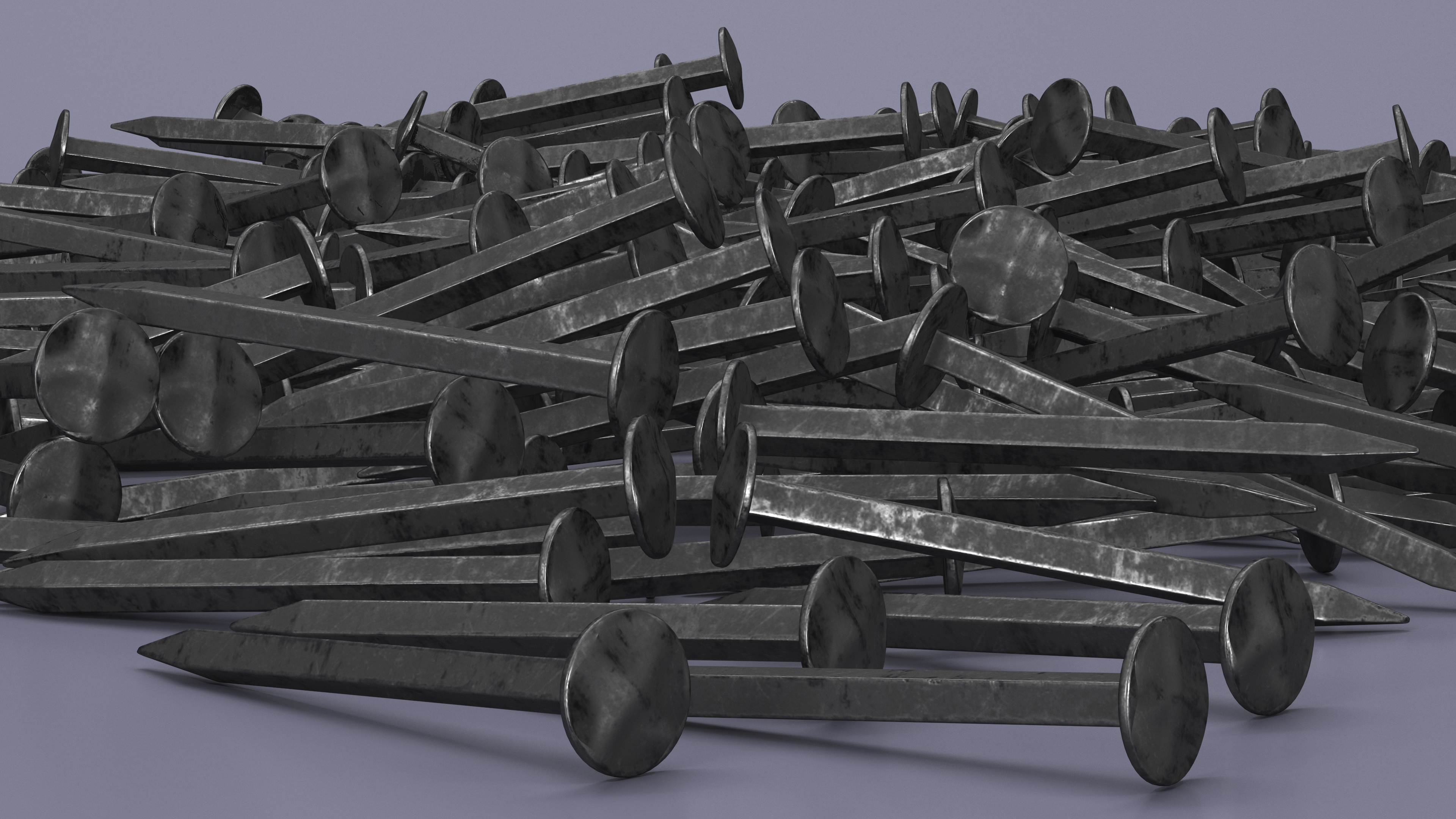 3D model Hardboard Nails
