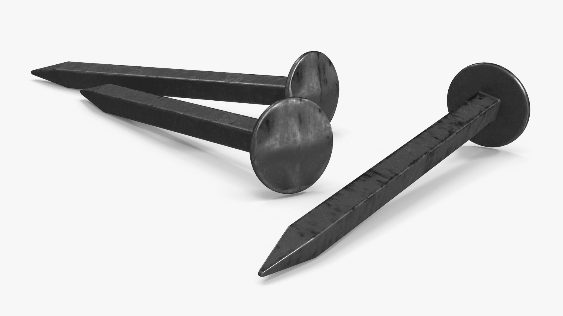 3D model Hardboard Nails
