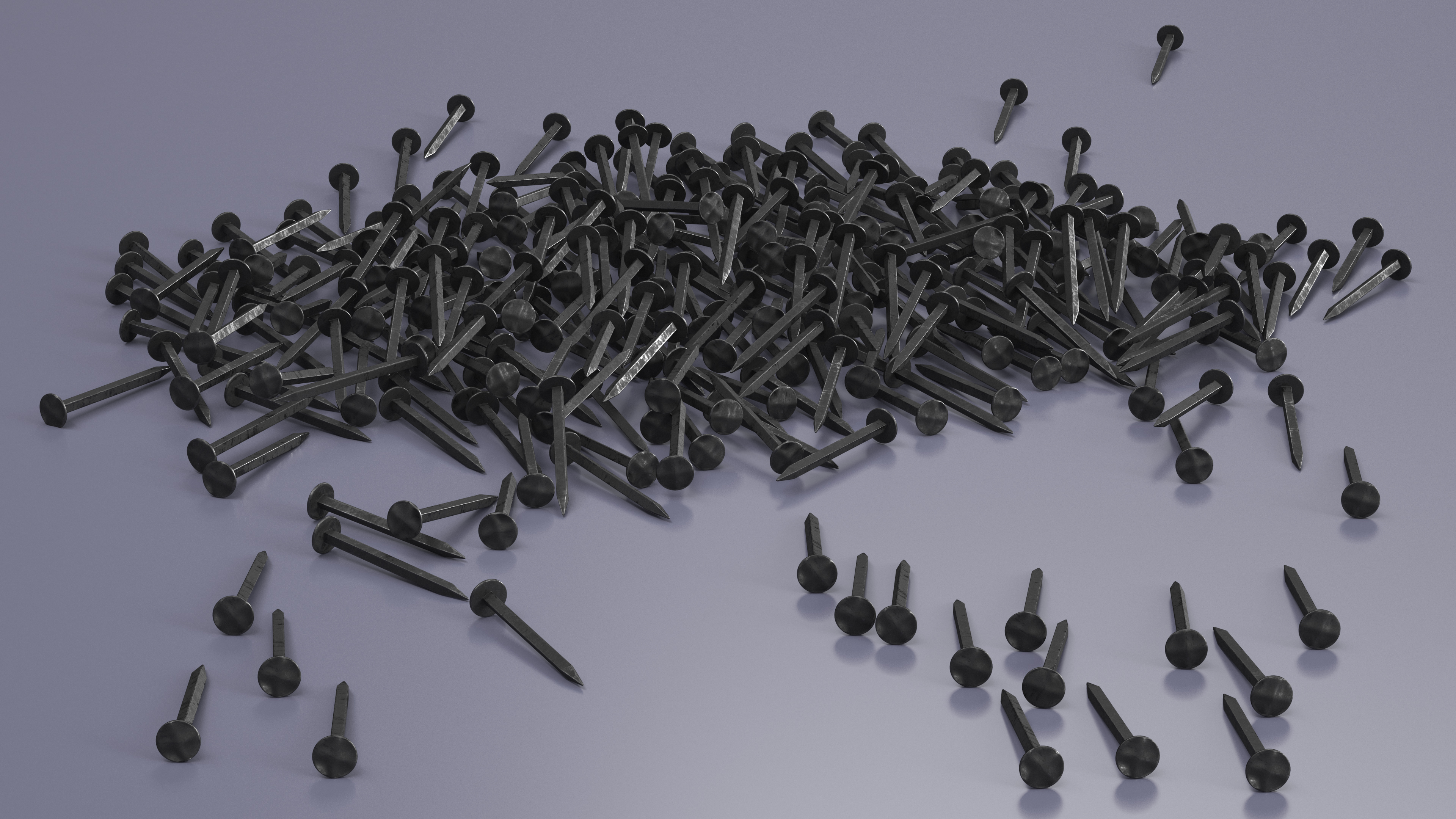 3D model Hardboard Nails