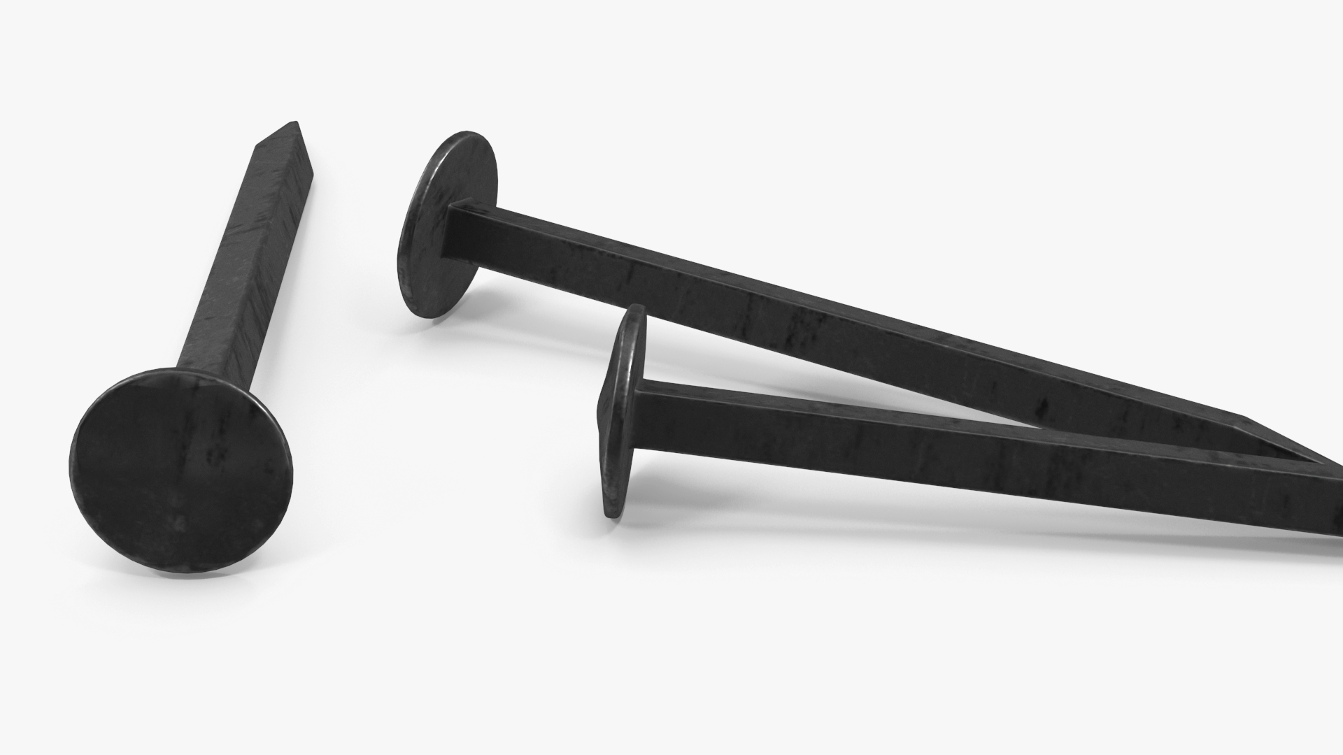 3D model Hardboard Nails
