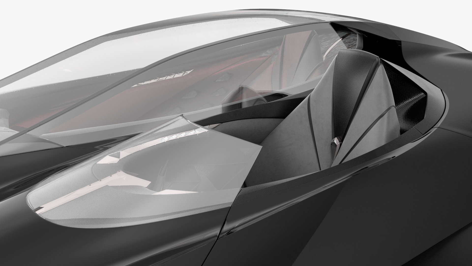 3D Futuristic Design Car