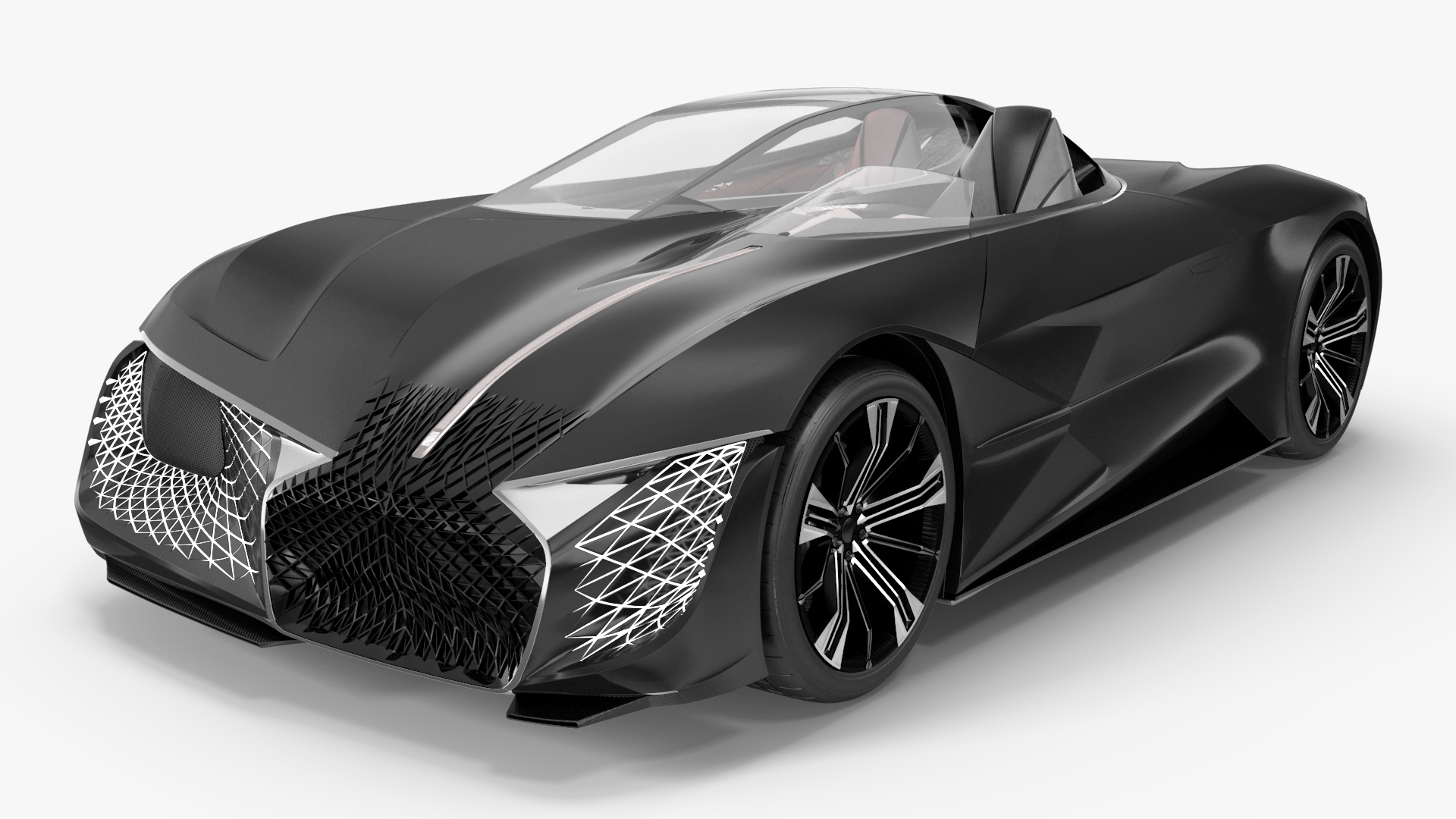 3D Futuristic Design Car