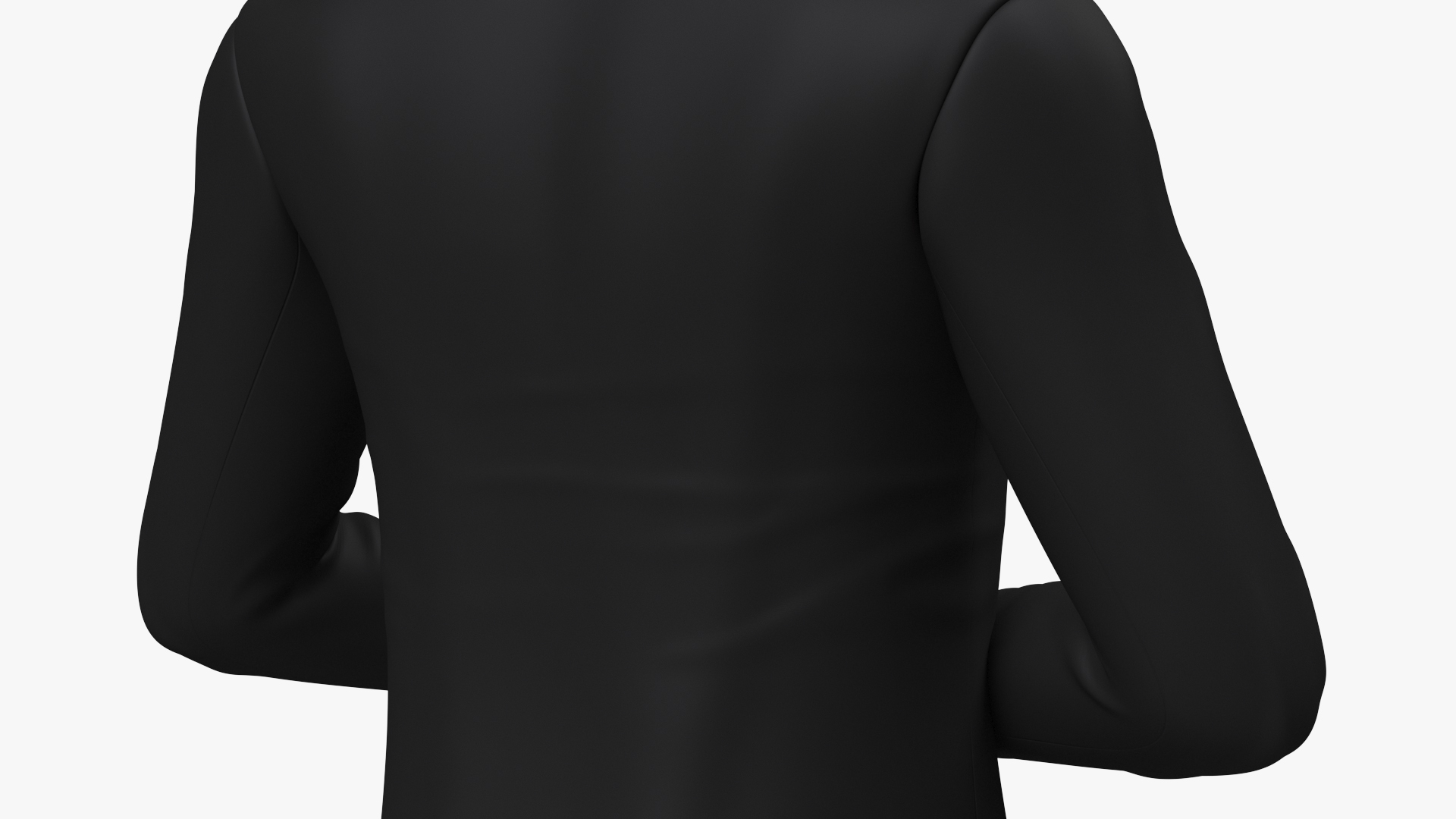 Asian Man Tunic Business Suit 3D model