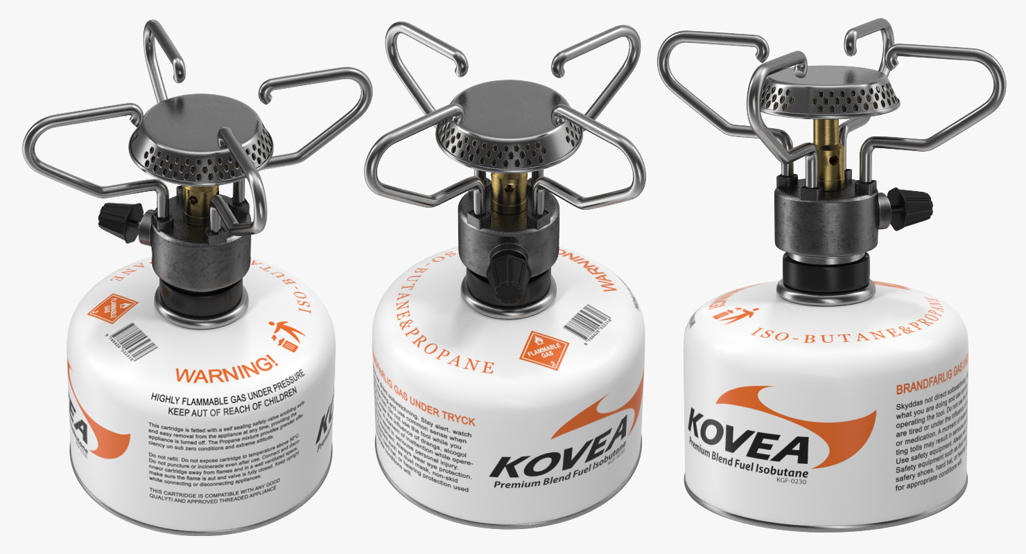 Portable Camping Gas Stove Kovea 3D