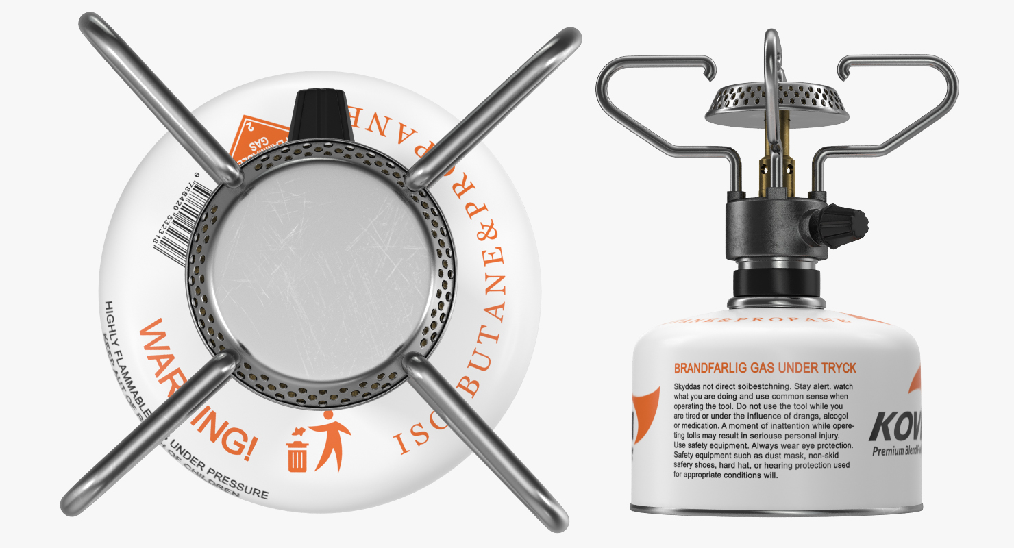 Portable Camping Gas Stove Kovea 3D