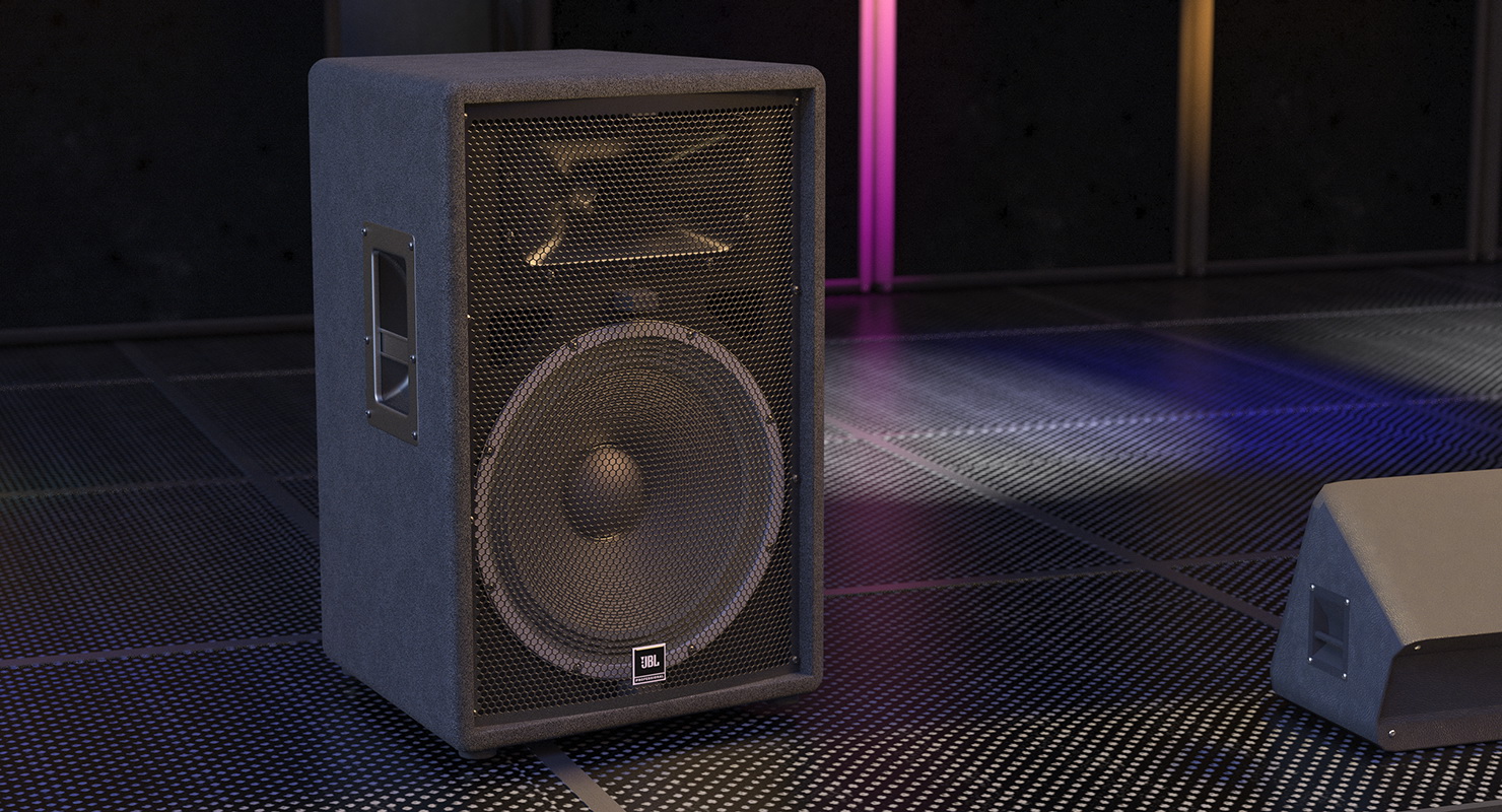JBL Passive PA Speaker 3D