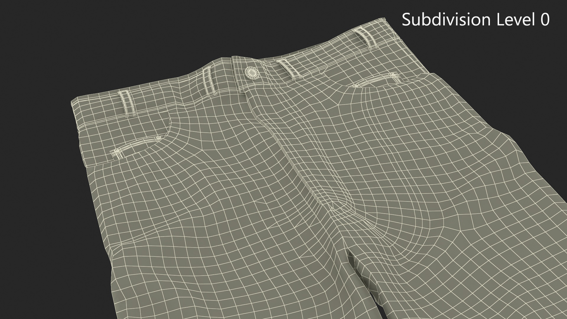 3D Denim Jeans