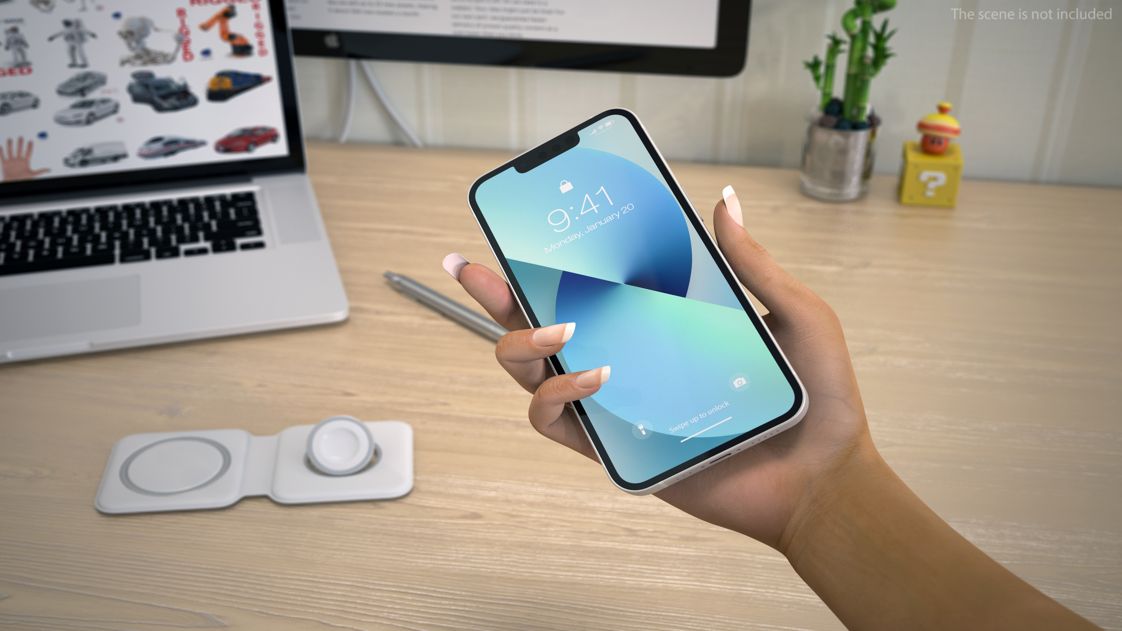 3D model Starlight Apple iPhone 13