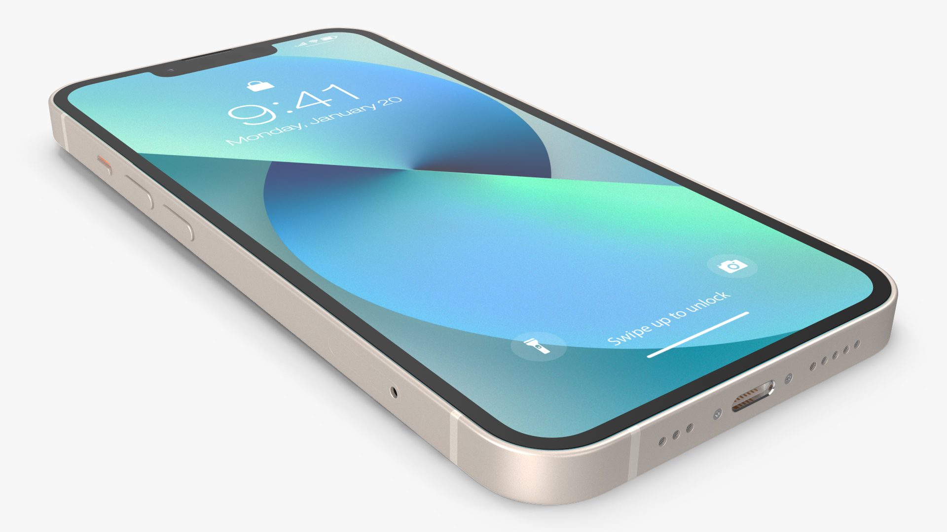 3D model Starlight Apple iPhone 13