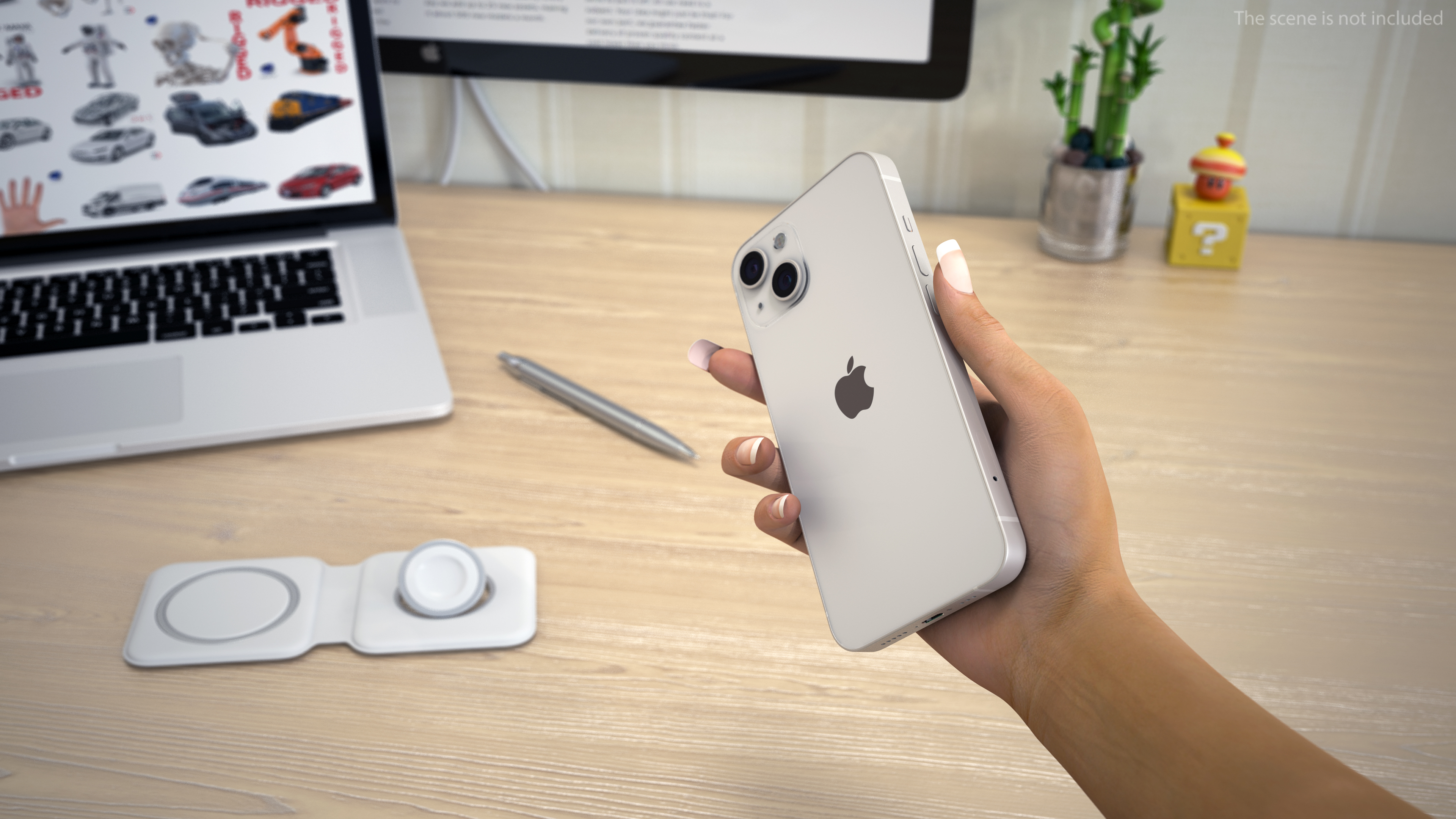 3D model Starlight Apple iPhone 13