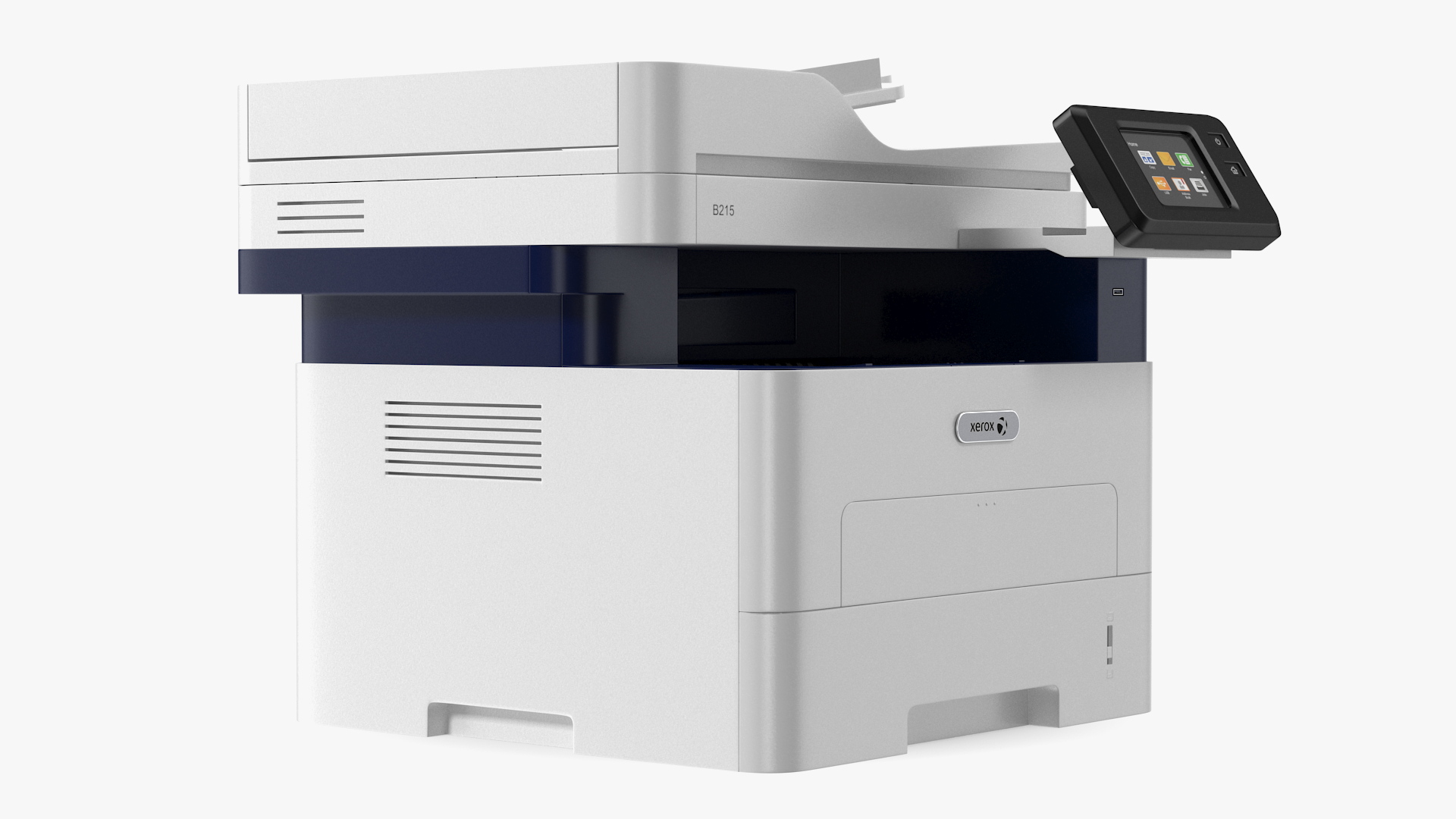 Xerox B215 Multifunction Laser Printer Power ON 3D