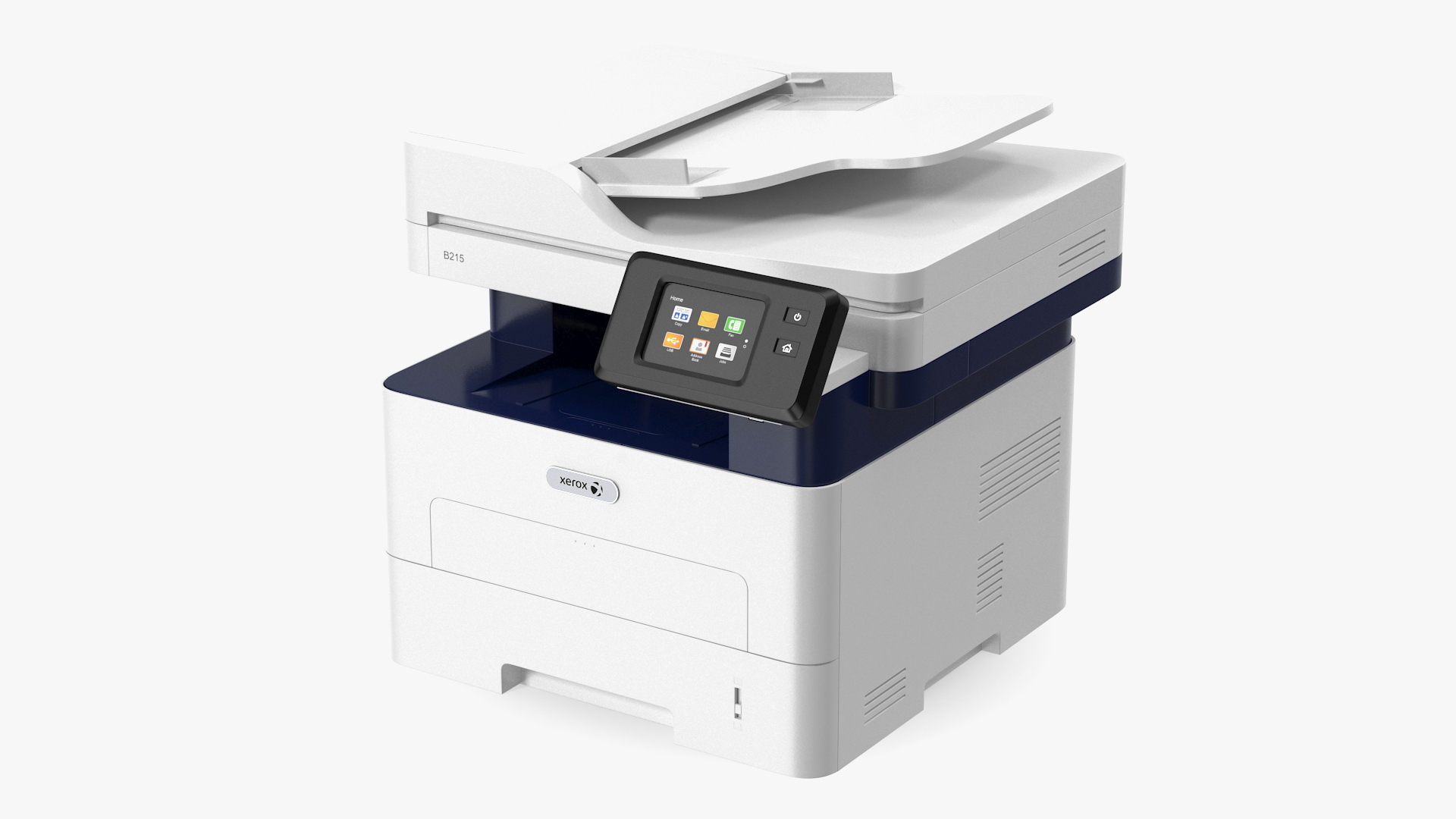 Xerox B215 Multifunction Laser Printer Power ON 3D